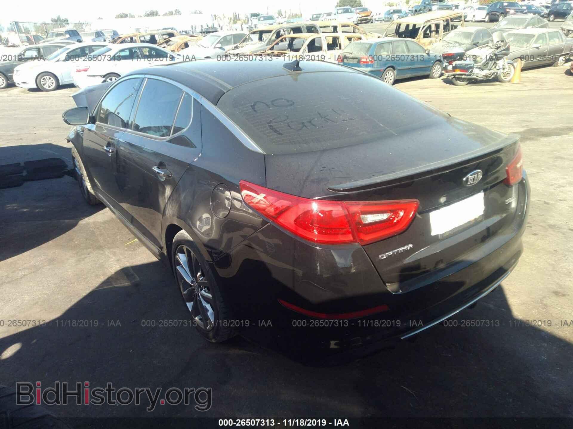2014 KIA Optima - VIN: 5XXGR4A63EG313872 - Фото 3