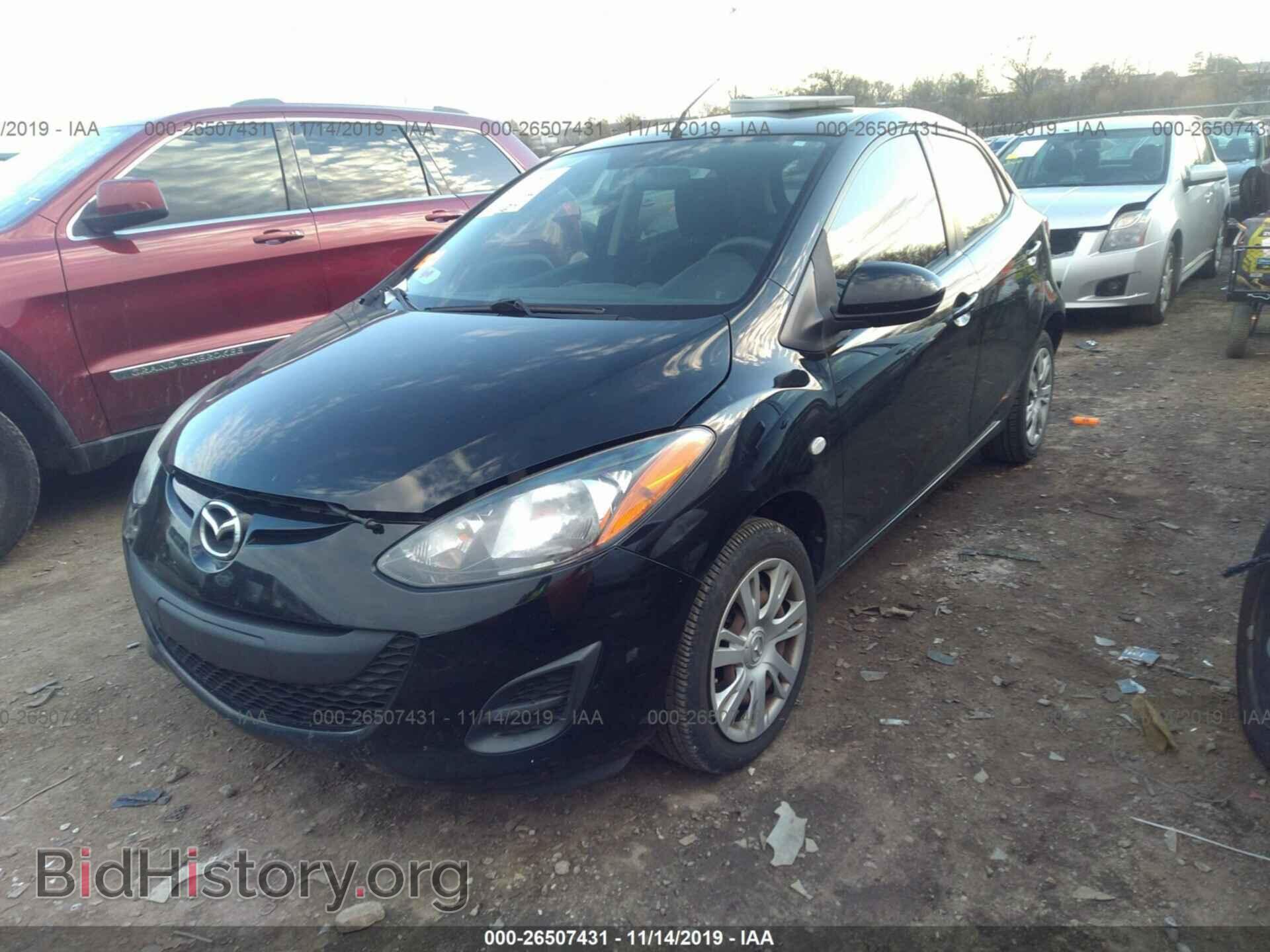 2012 MAZDA MAZDA2 - VIN: JM1DE1KY2C0139580 - Фото 2