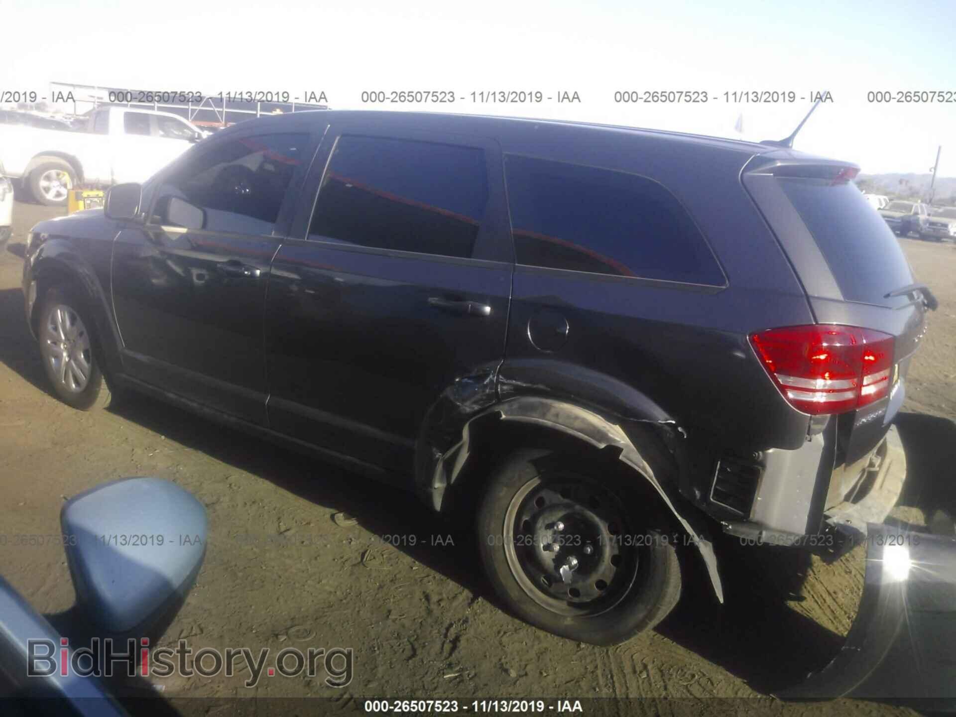 2014 DODGE JOURNEY - VIN: 3C4PDCAB4ET308254 - Фото 3