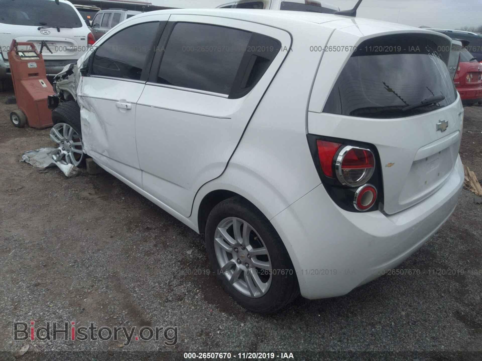 2012 CHEVROLET SONIC - VIN: 1G1JC6SH2C4187202 - Фото 3