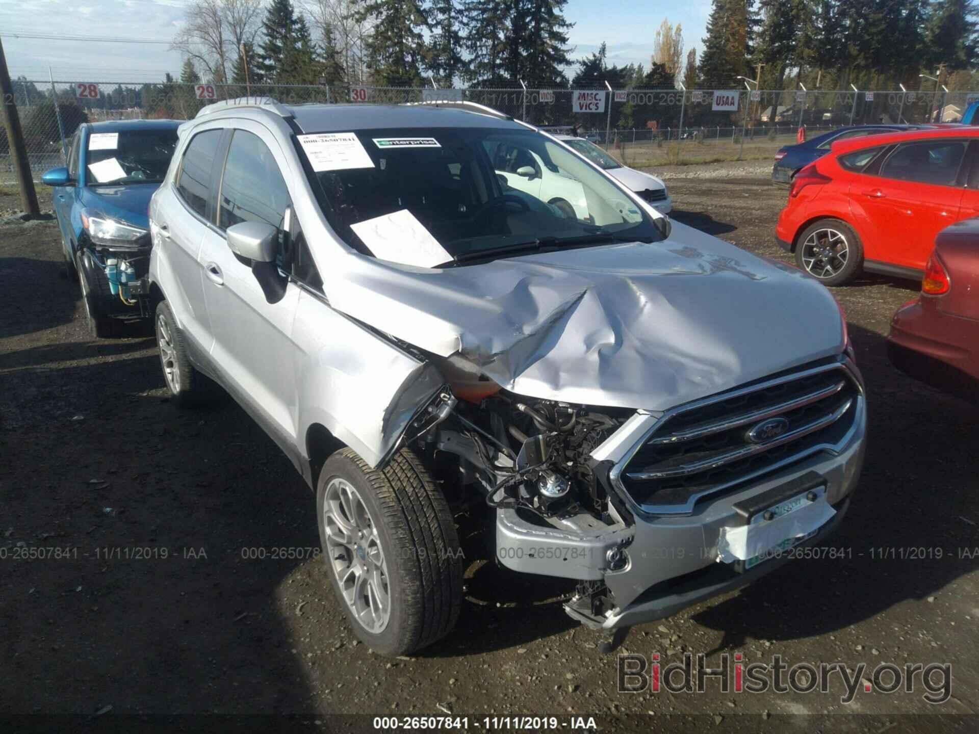 Photo MAJ6S3KL3KC289654 - FORD ECOSPORT 2019