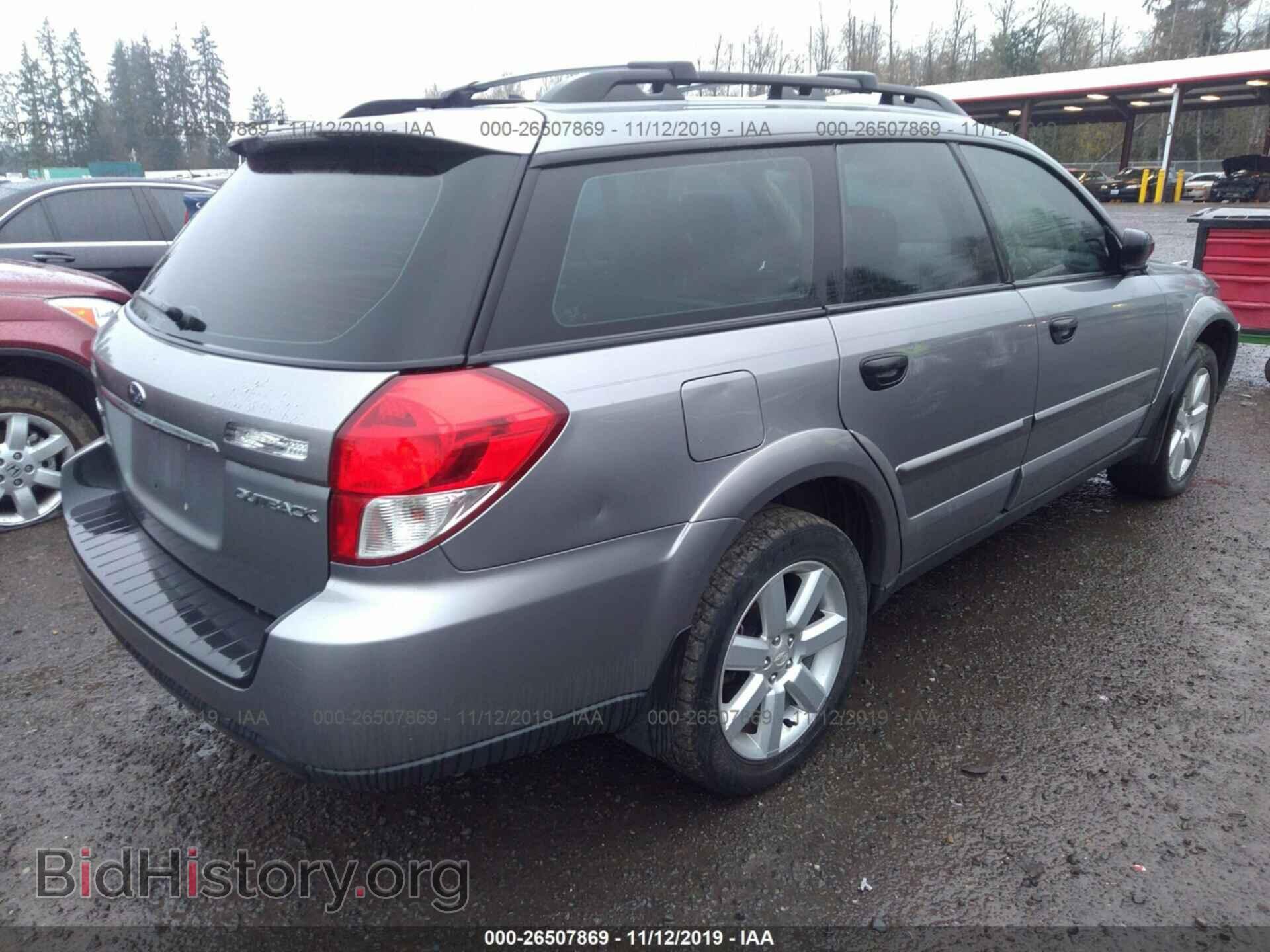 2009 SUBARU OUTBACK - VIN: 4S4BP61CX97329238 - Фото 4