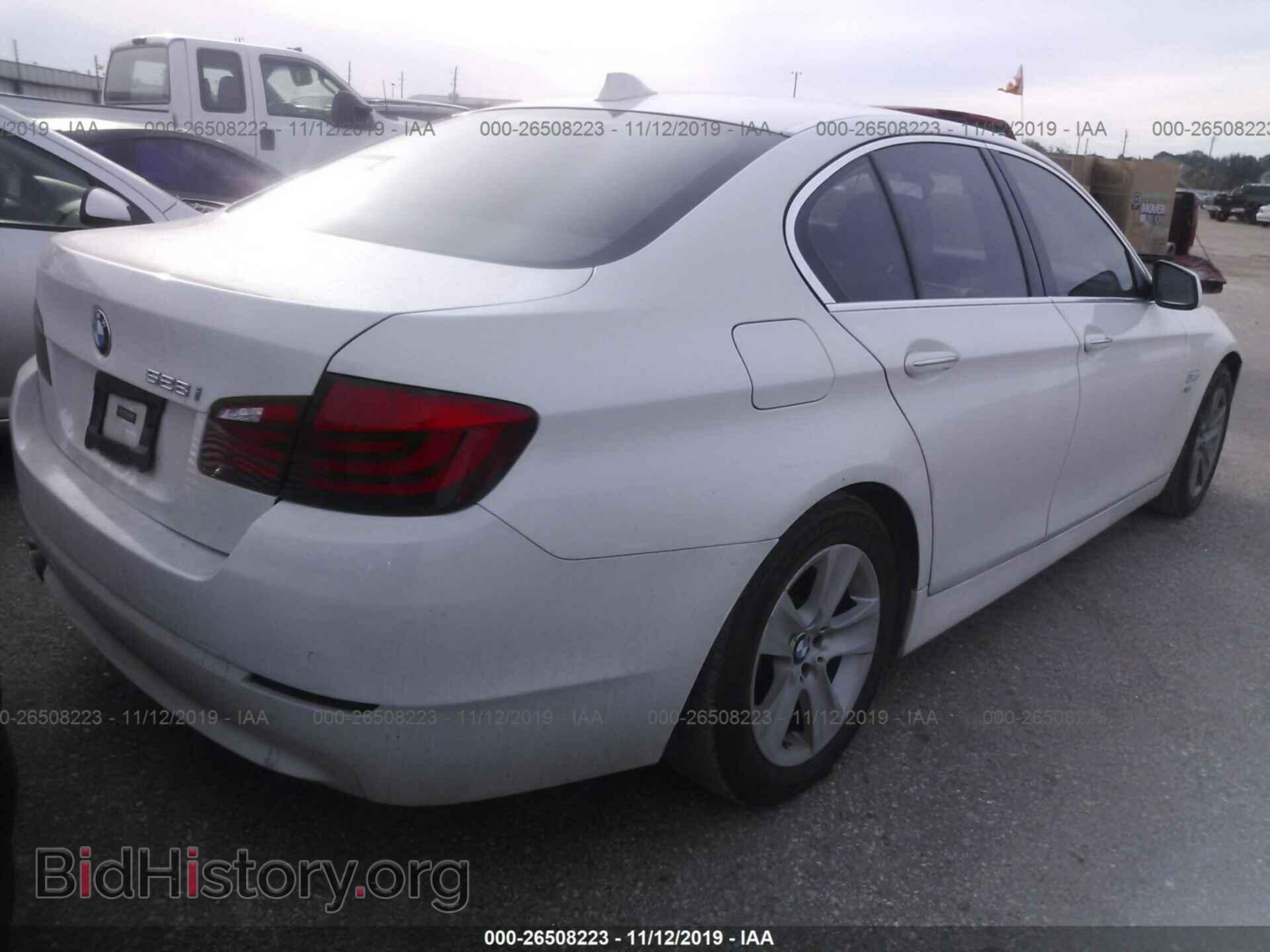 2012 BMW 528 - VIN: WBAXH5C59CDW03681 - Фото 4