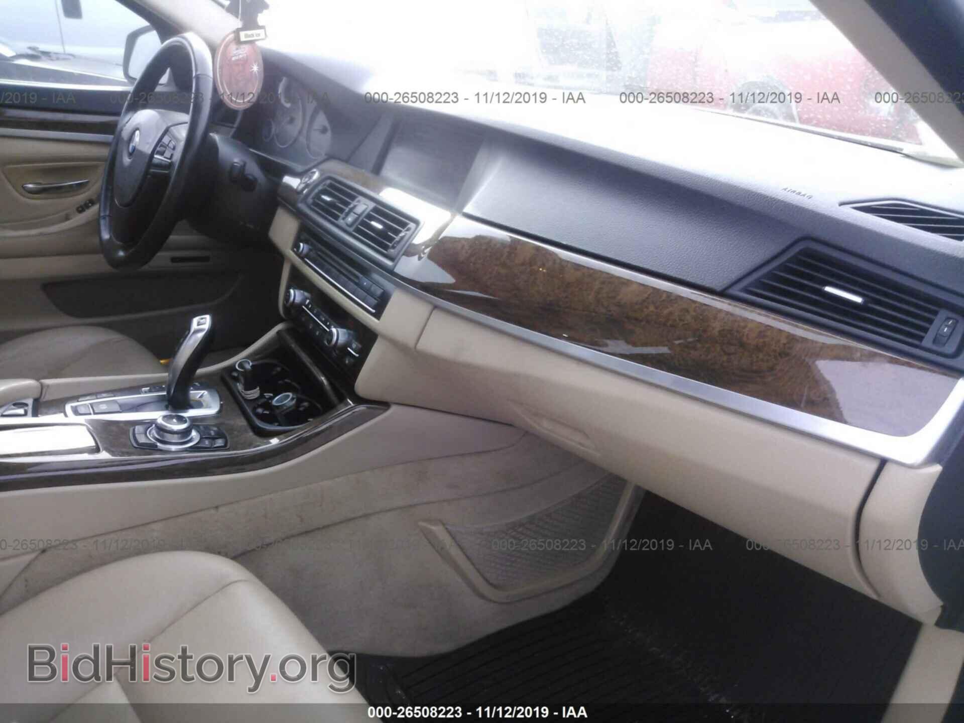 2012 BMW 528 - VIN: WBAXH5C59CDW03681 - Фото 5