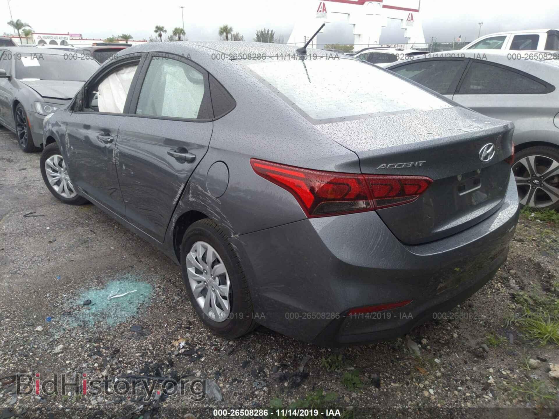 2020 HYUNDAI ACCENT - VIN: 3KPC24A65LE099587 - Фото 3