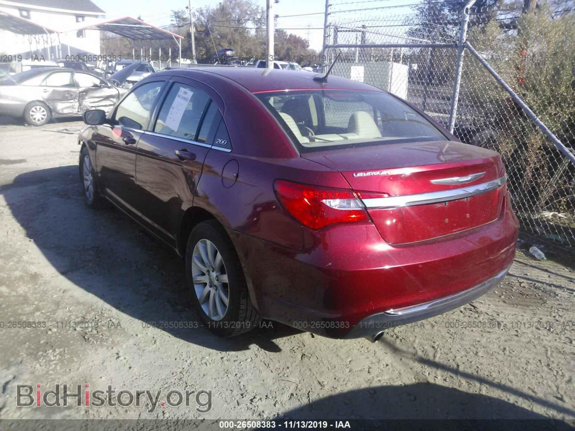 2011 CHRYSLER 200 - VIN: 1C3BC1FG1BN525458 - Фото 3