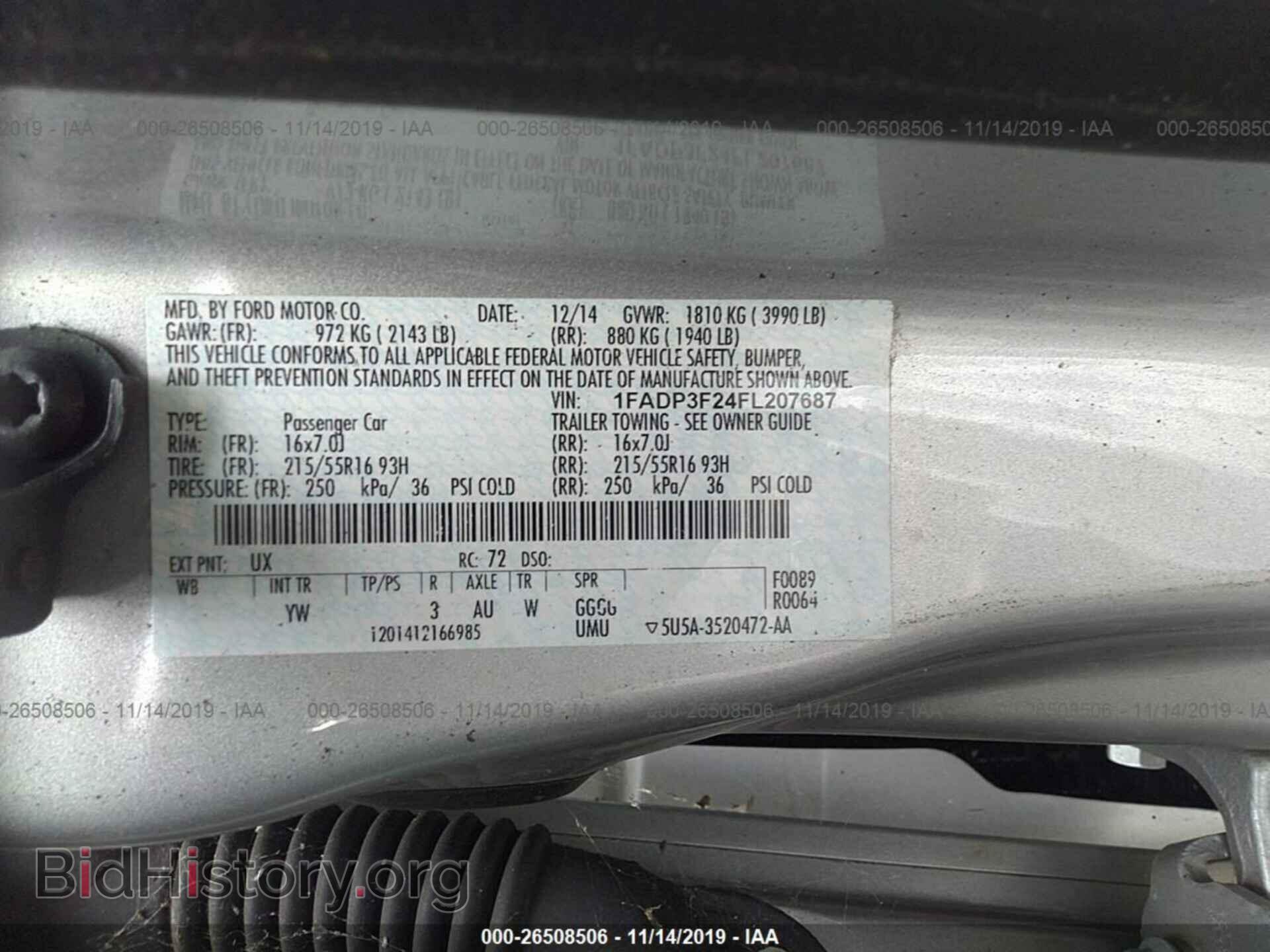 2015 Ford Focus - VIN: 1FADP3F24FL207687 - Photo 9