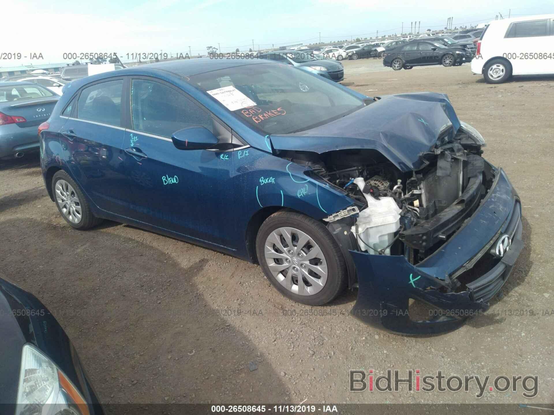 Photo KMHD35LH5GU309632 - HYUNDAI ELANTRA GT 2016