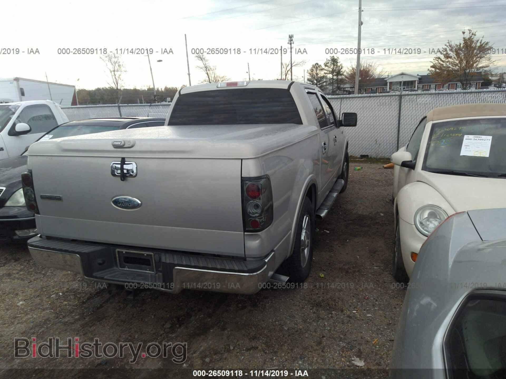 2006 Ford F150 - VIN: 1FTPW12V76FA91897 - Фото 4