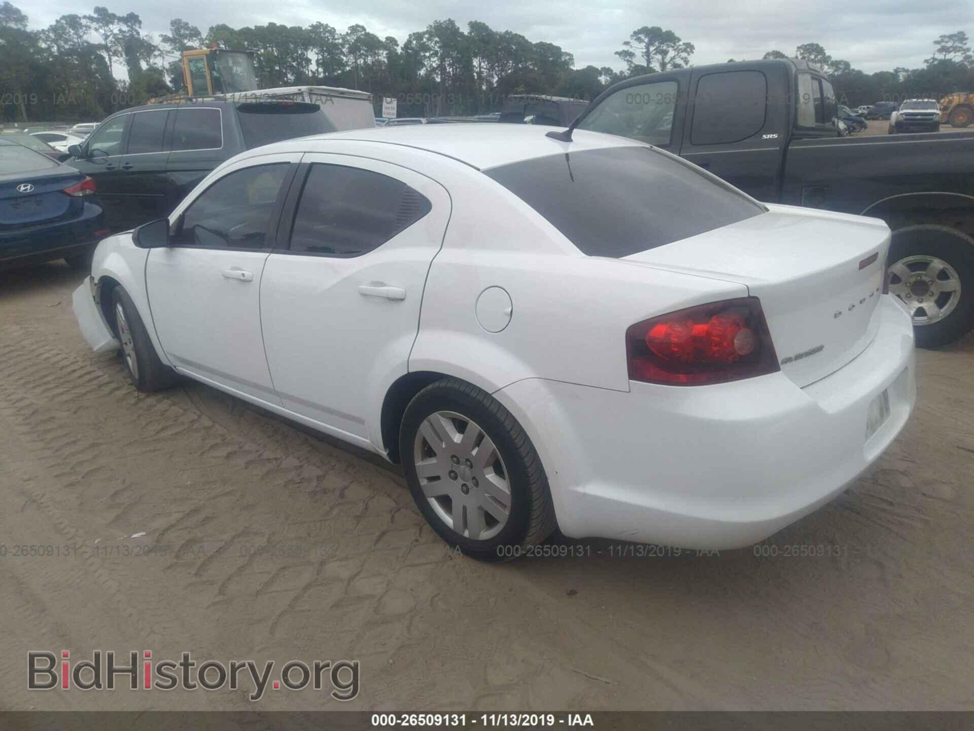 2014 Dodge Avenger - VIN: 1C3CDZAB2EN130561 - Фото 3