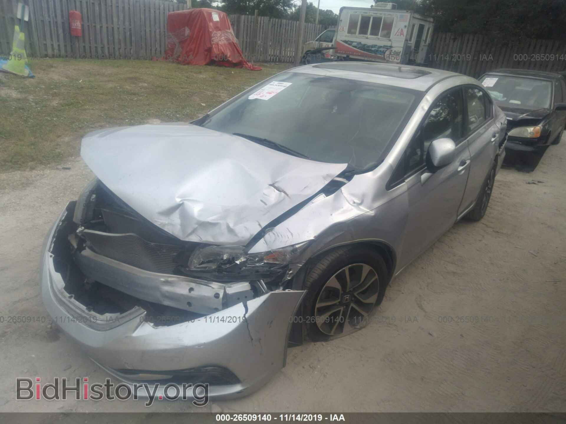 2013 Honda Civic - VIN: 19XFB2F87DE057760 - Фото 2