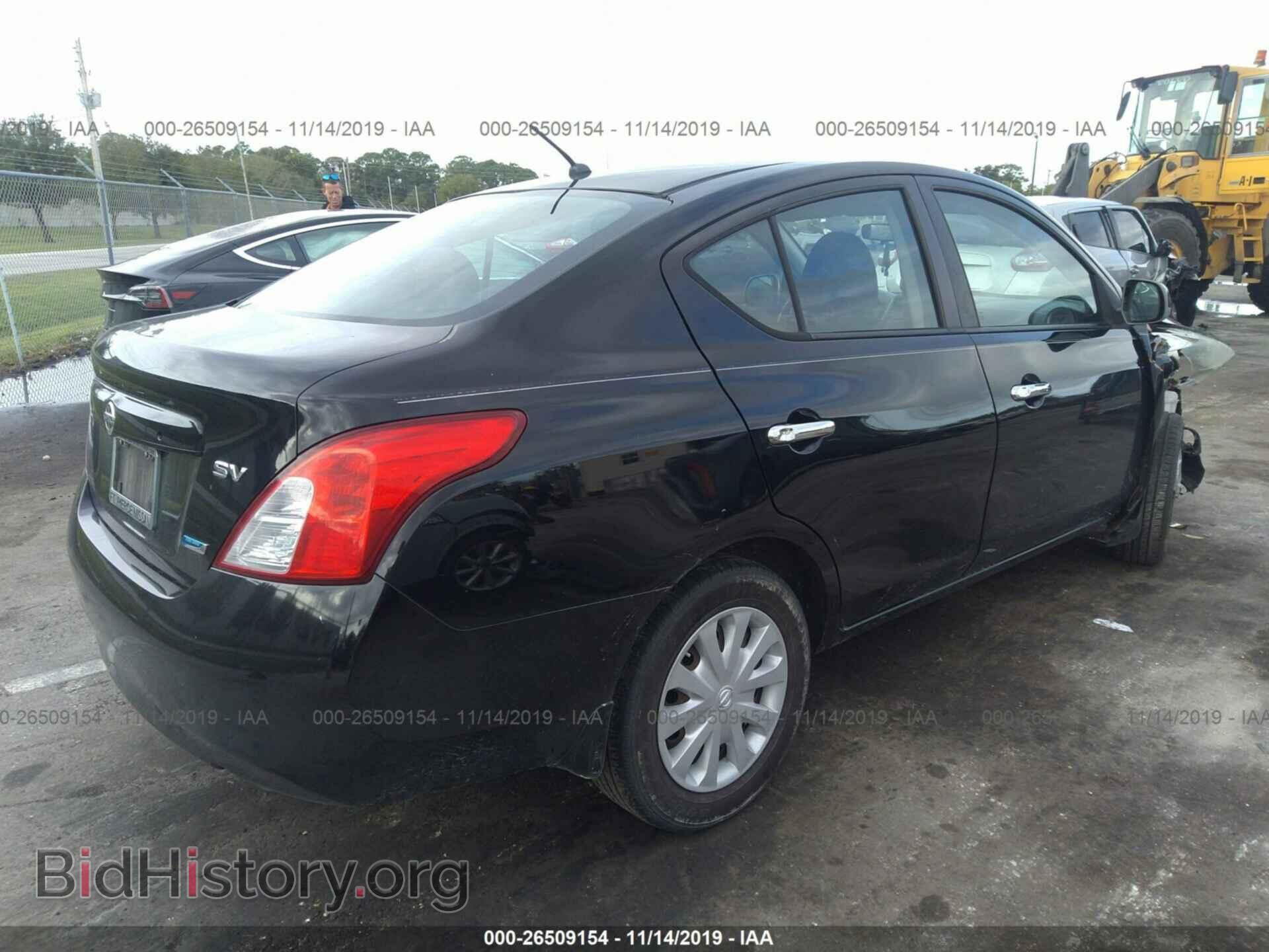 2012 NISSAN VERSA - VIN: 3N1CN7AP3CL904776 - Фото 4