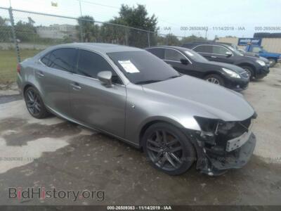 2015 Lexus IS 250, серый — VIN JTHBF1D24F5080485, IAAI