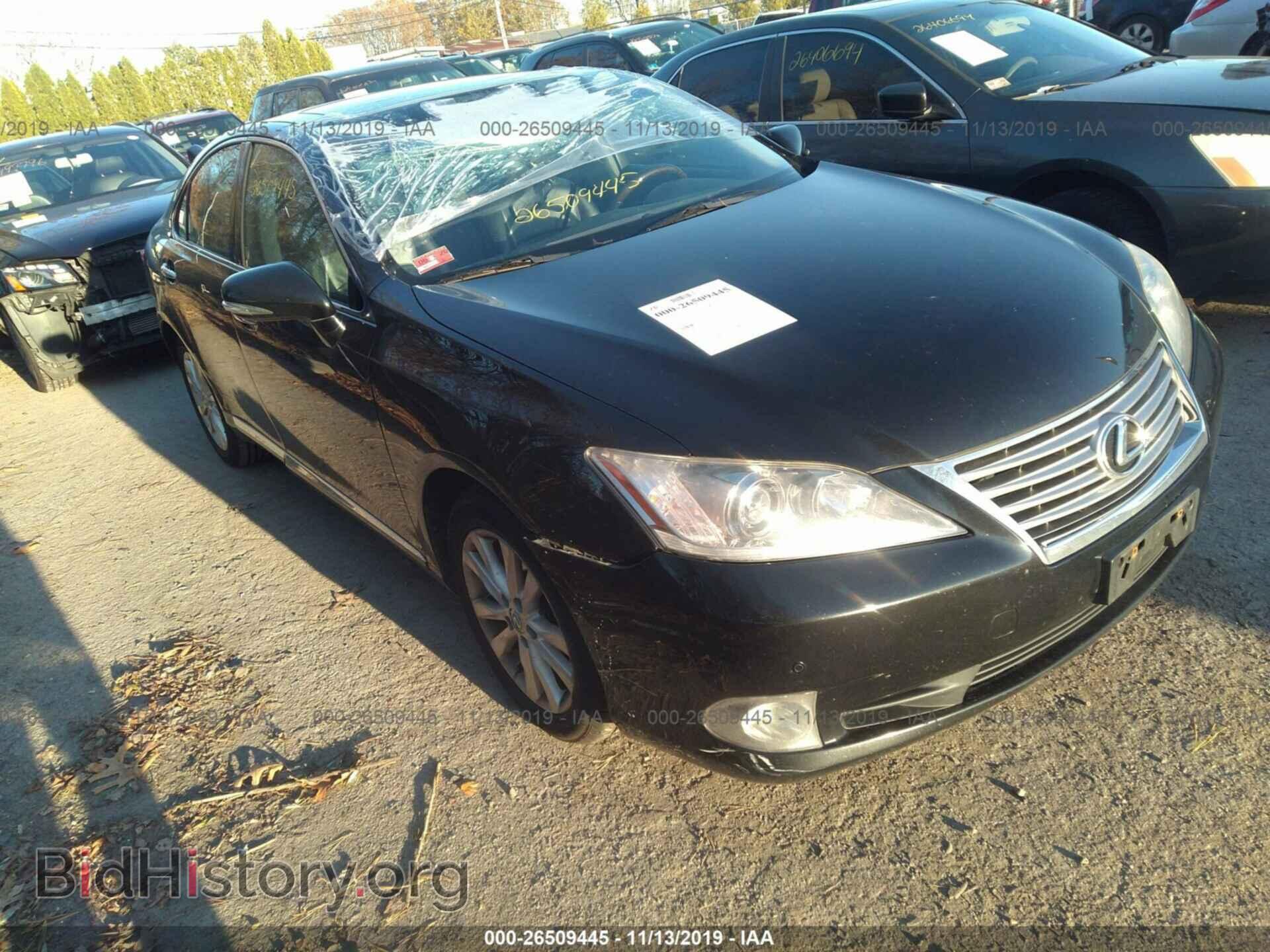 Photo JTHBK1EG2B2451001 - LEXUS ES 2011