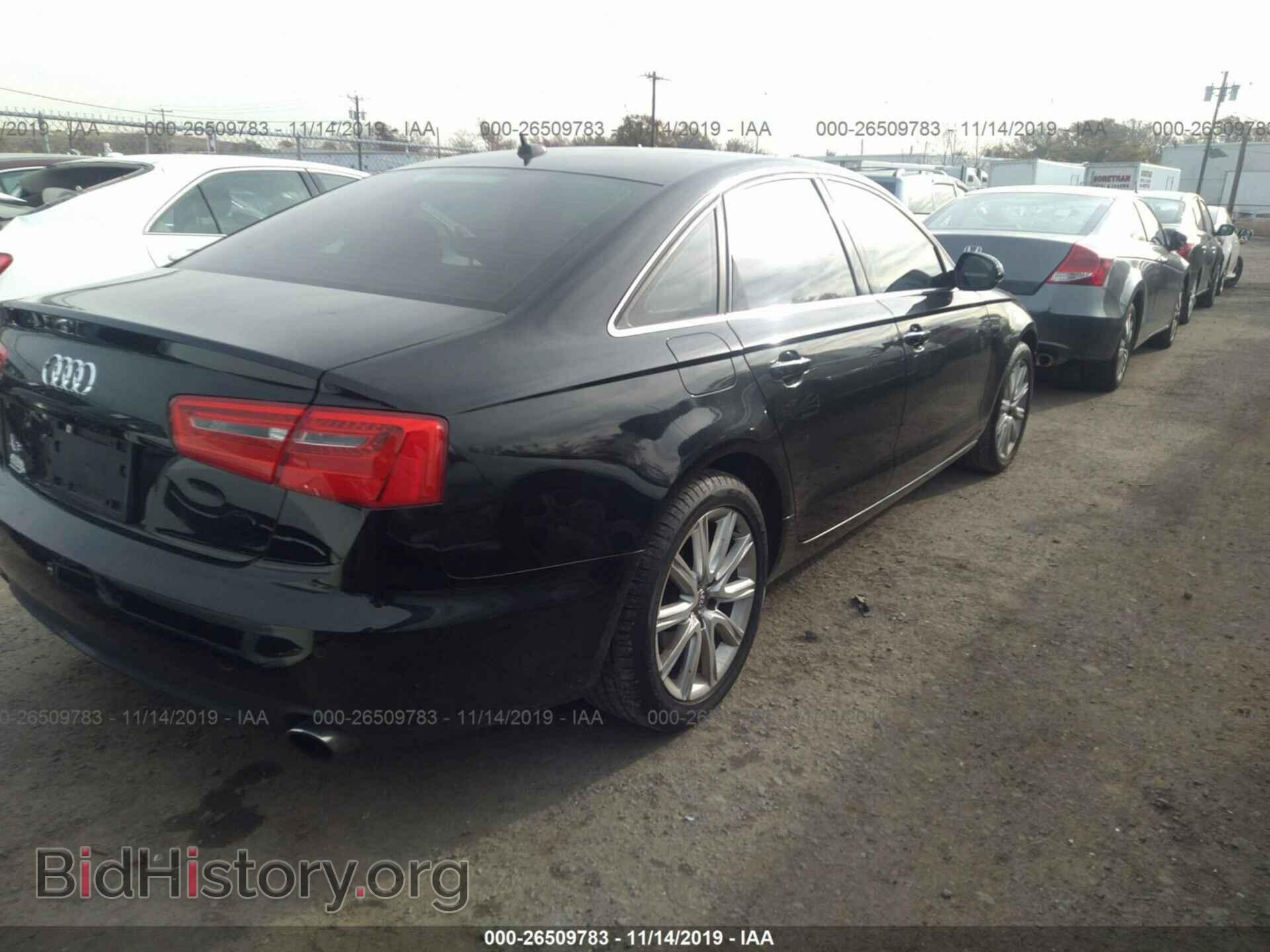 2013 AUDI A6 - VIN: WAUGFAFC6DN123943 - Фото 4