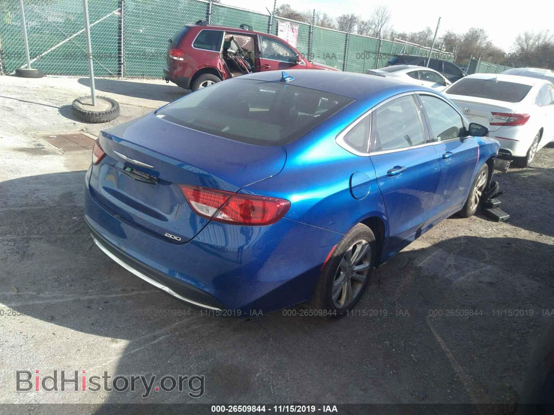 2015 CHRYSLER 200 - VIN: 1C3CCCAB6FN640896 - Фото 4