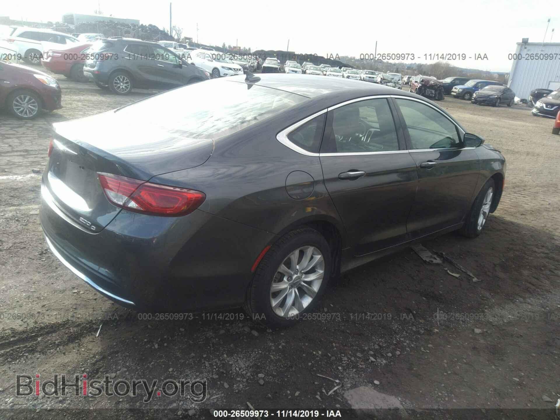 2016 CHRYSLER 200 - VIN: 1C3CCCCB0GN172498 - Фото 4