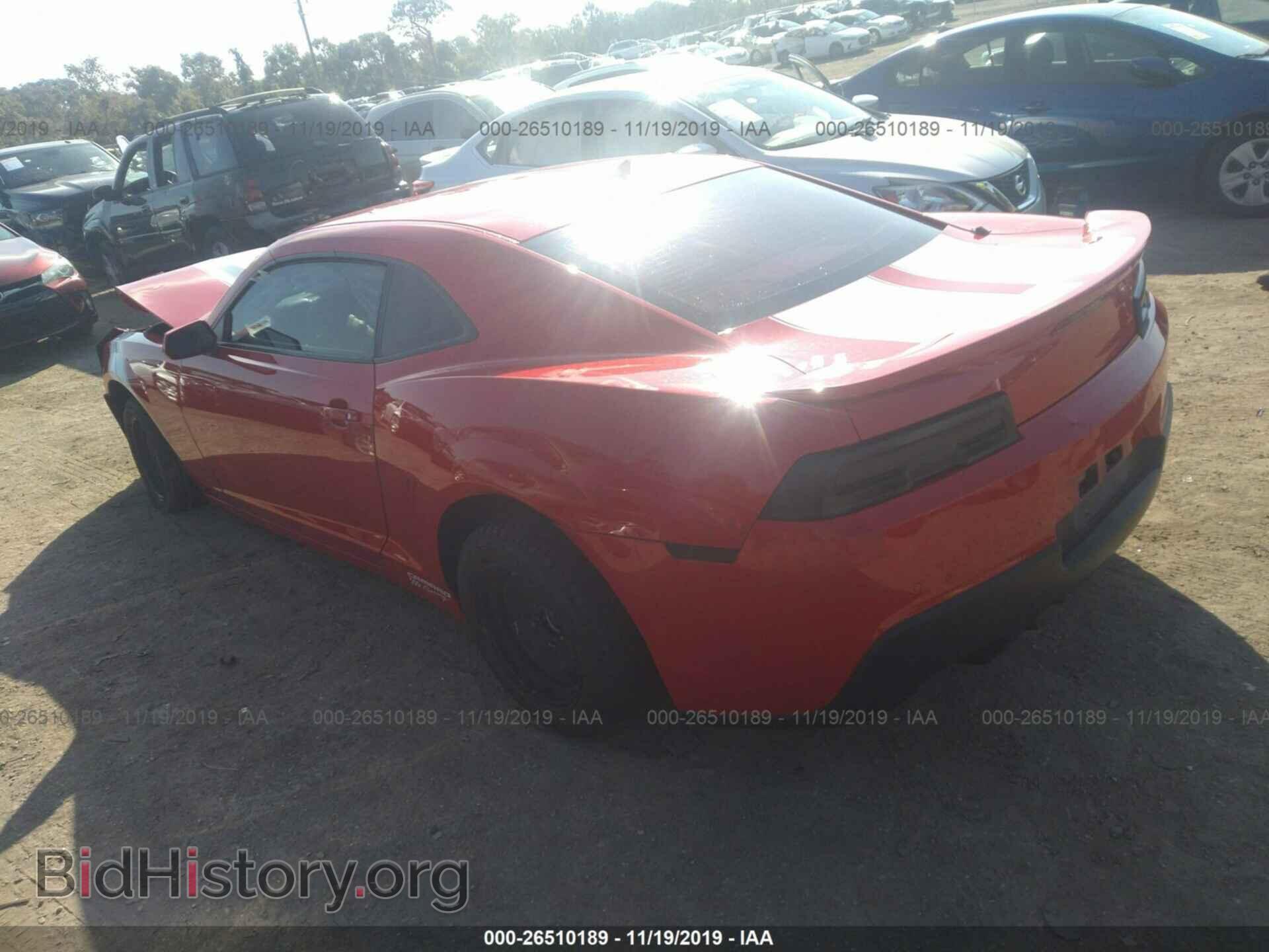 2014 CHEVROLET CAMARO - VIN: 2G1FF1E31E9244263 - Фото 3