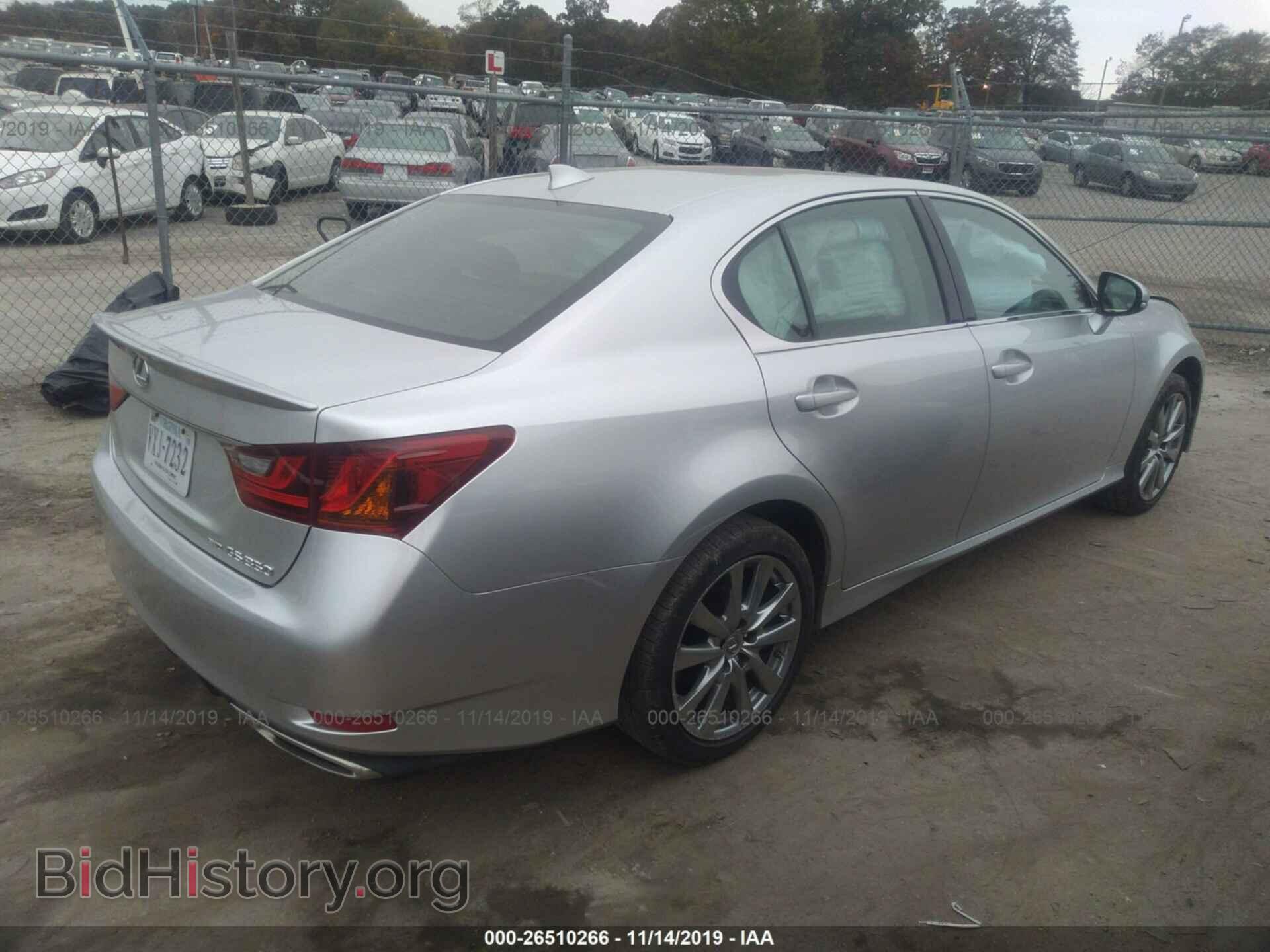 2015 LEXUS GS - VIN: JTHCE1BL8FA000115 - Фото 4