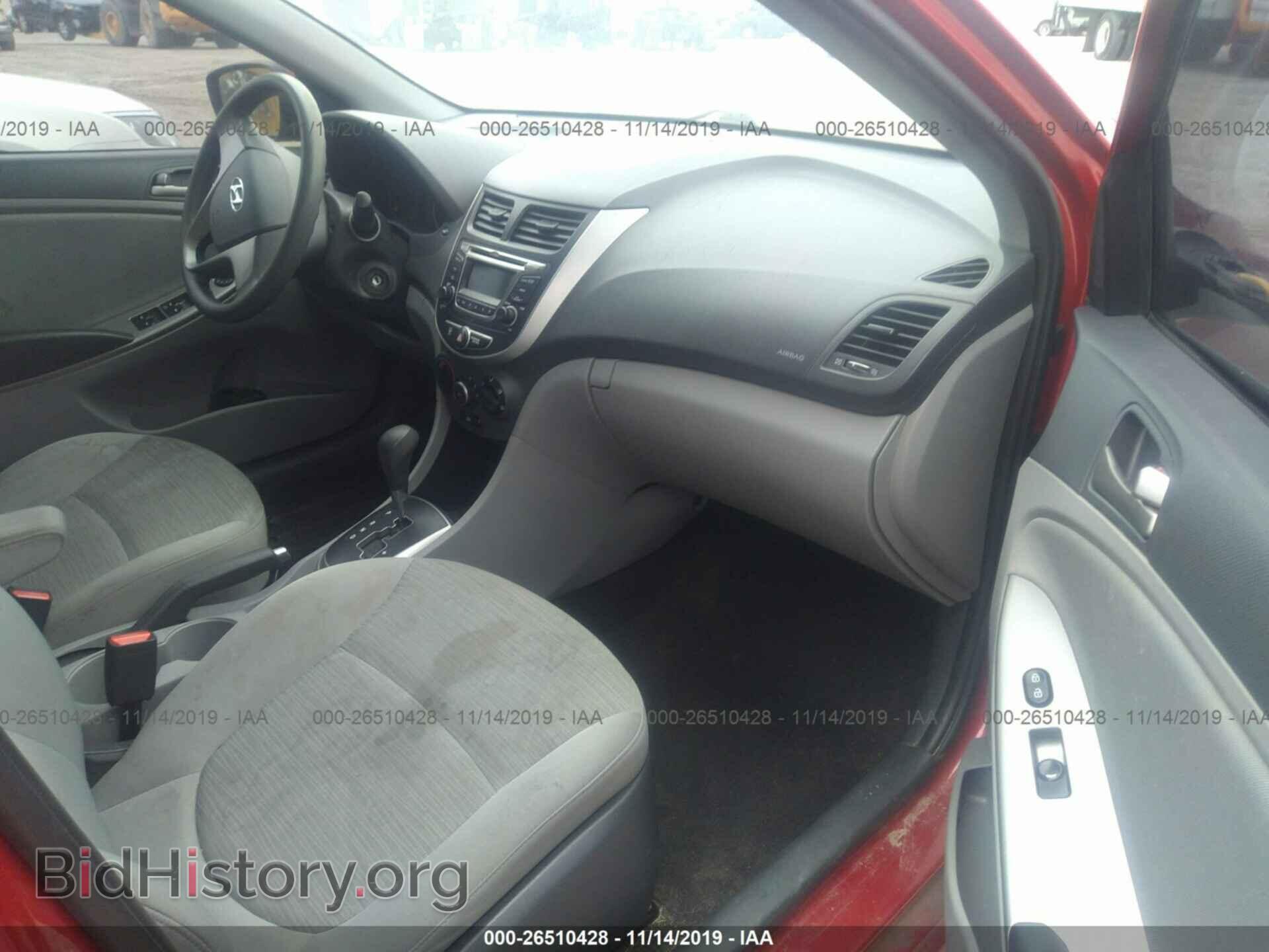 2016 HYUNDAI ACCENT - VIN: KMHCT4AE5GU017896 - Фото 5