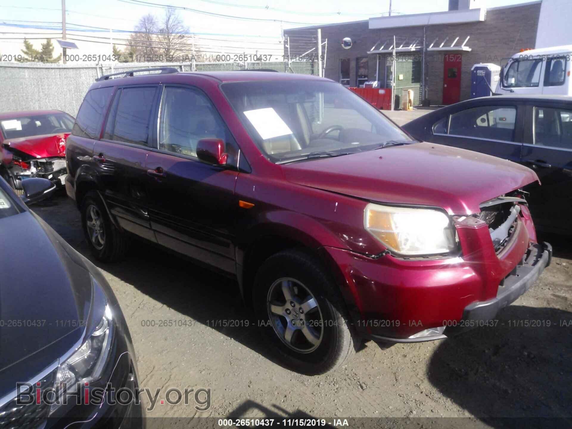 Фотография 5FNYF28536B018757 - HONDA PILOT 2006