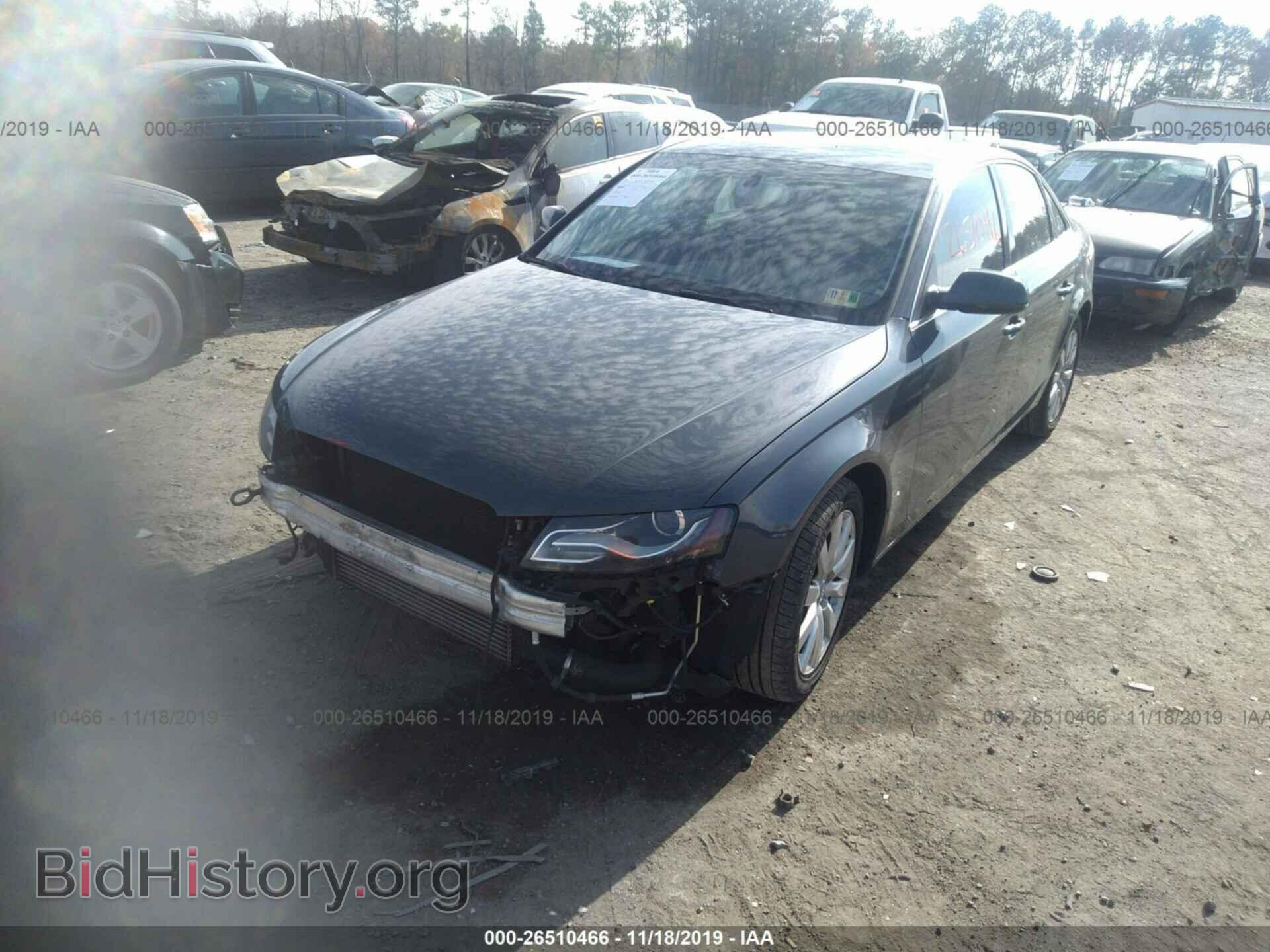 2011 AUDI A4 - VIN: WAUFFAFL1BA099521 - Фото 2