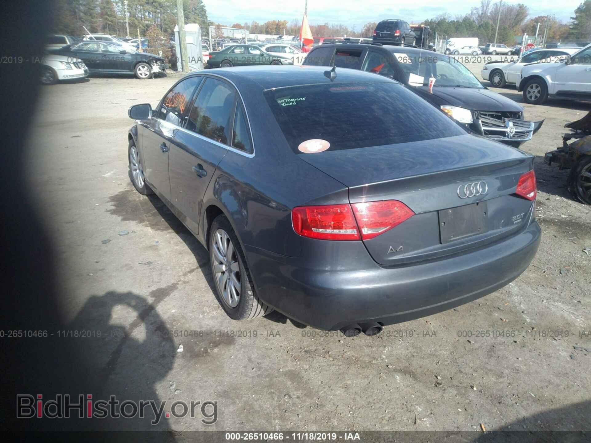 2011 AUDI A4 - VIN: WAUFFAFL1BA099521 - Фото 3