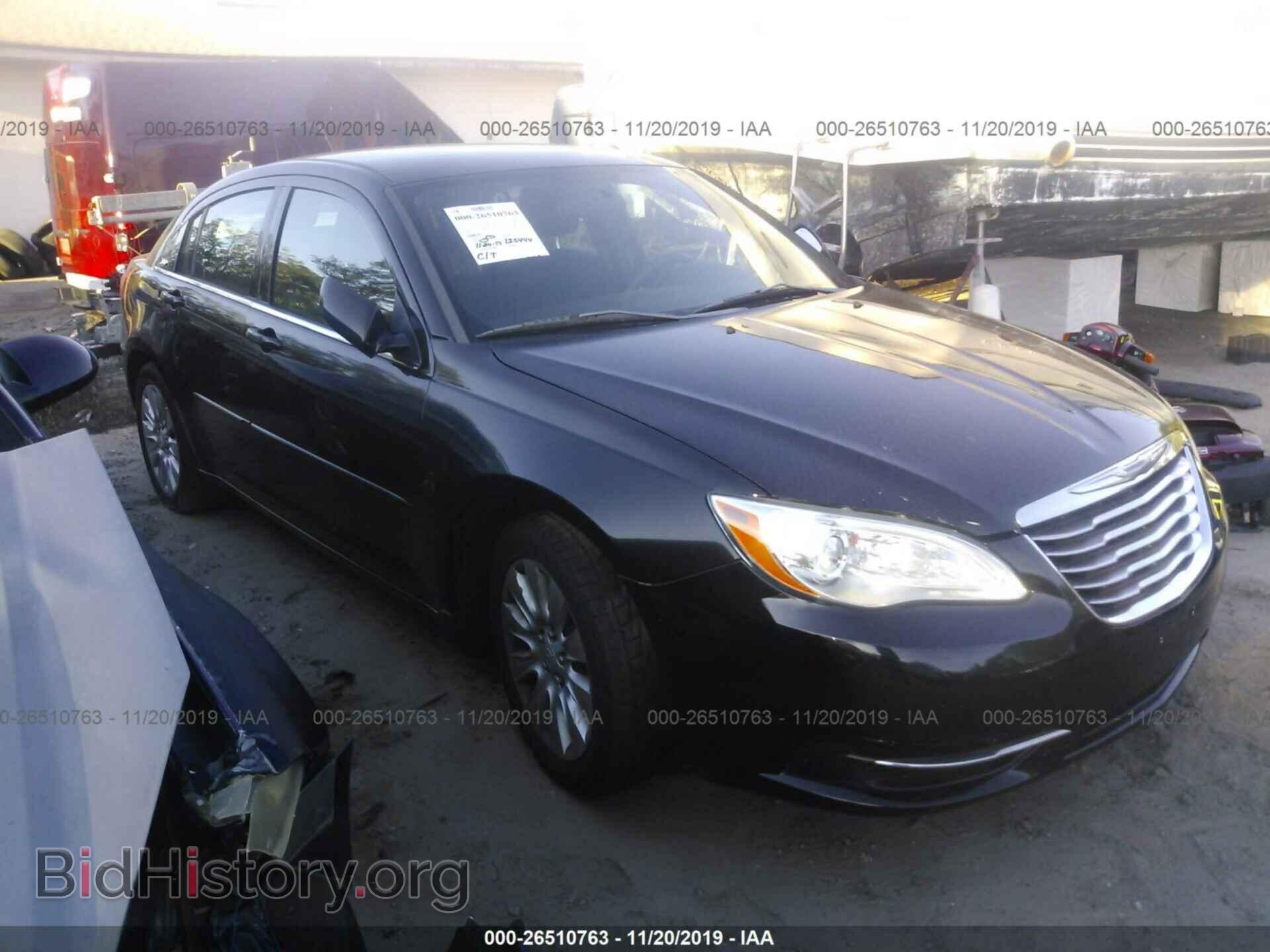 Фотография 1C3CCBAB4CN214243 - CHRYSLER 200 2012