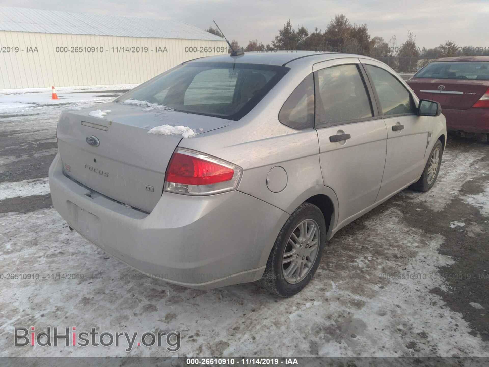 2008 FORD FOCUS - VIN: 1FAHP35N28W284430 - Фото 4
