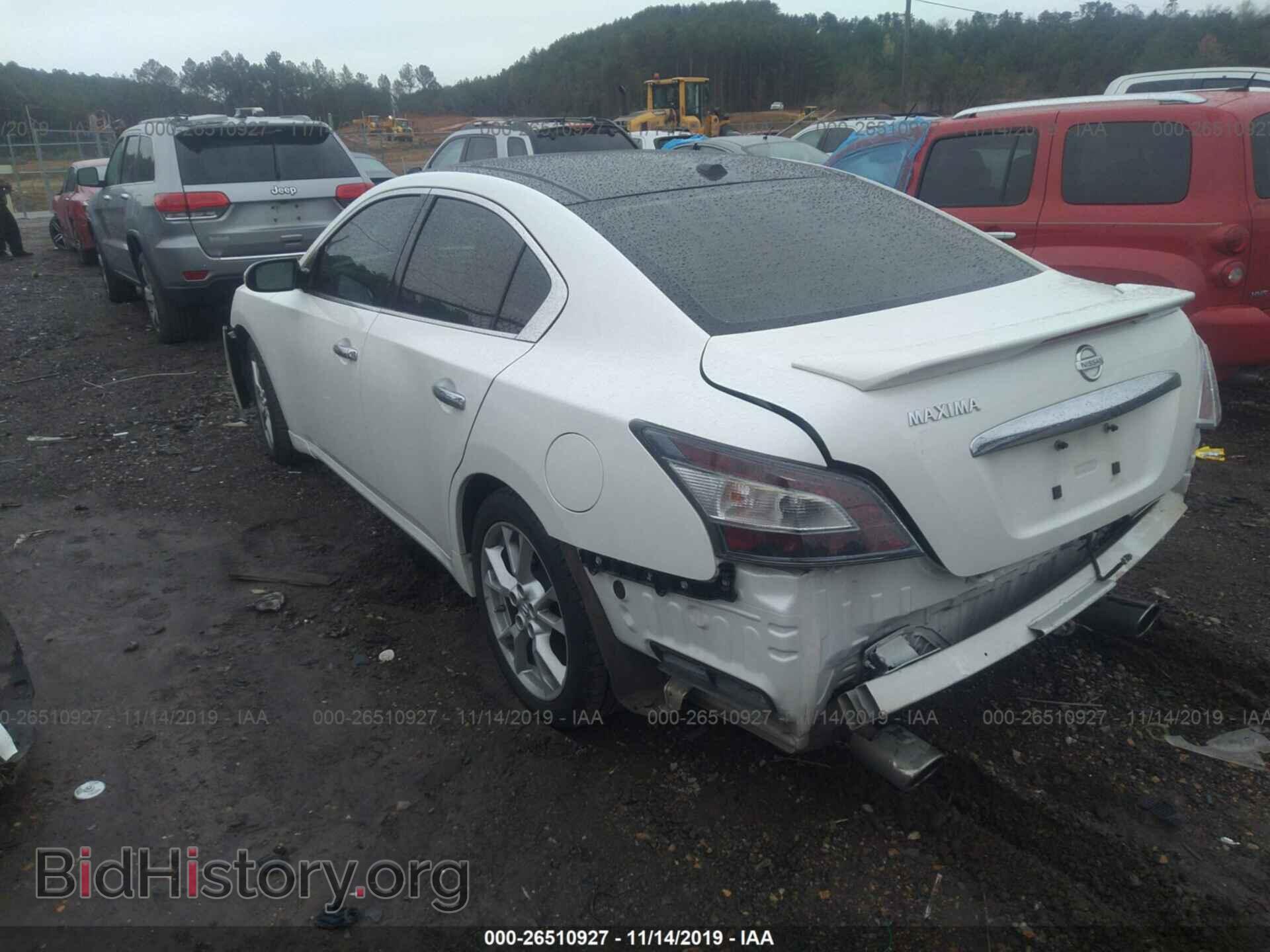 2014 Nissan Maxima - VIN: 1N4AA5AP9EC464281 - Фото 3