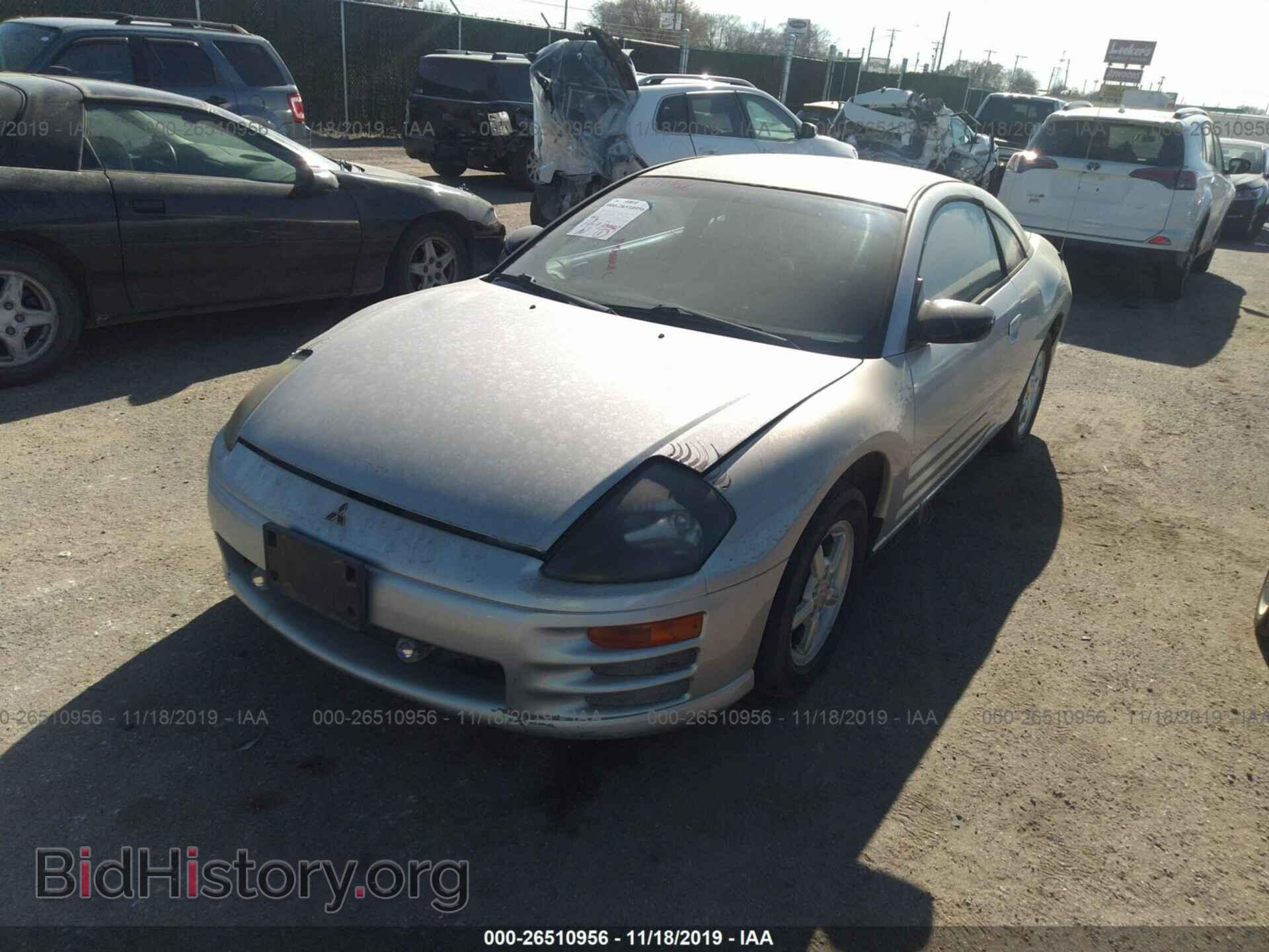 2000 MITSUBISHI ECLIPSE - VIN: 4A3AC34G7YE097570 - Фото 2