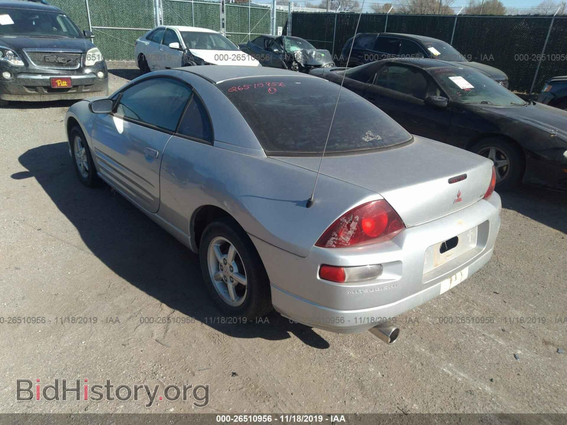 2000 MITSUBISHI ECLIPSE - VIN: 4A3AC34G7YE097570 - Фото 3