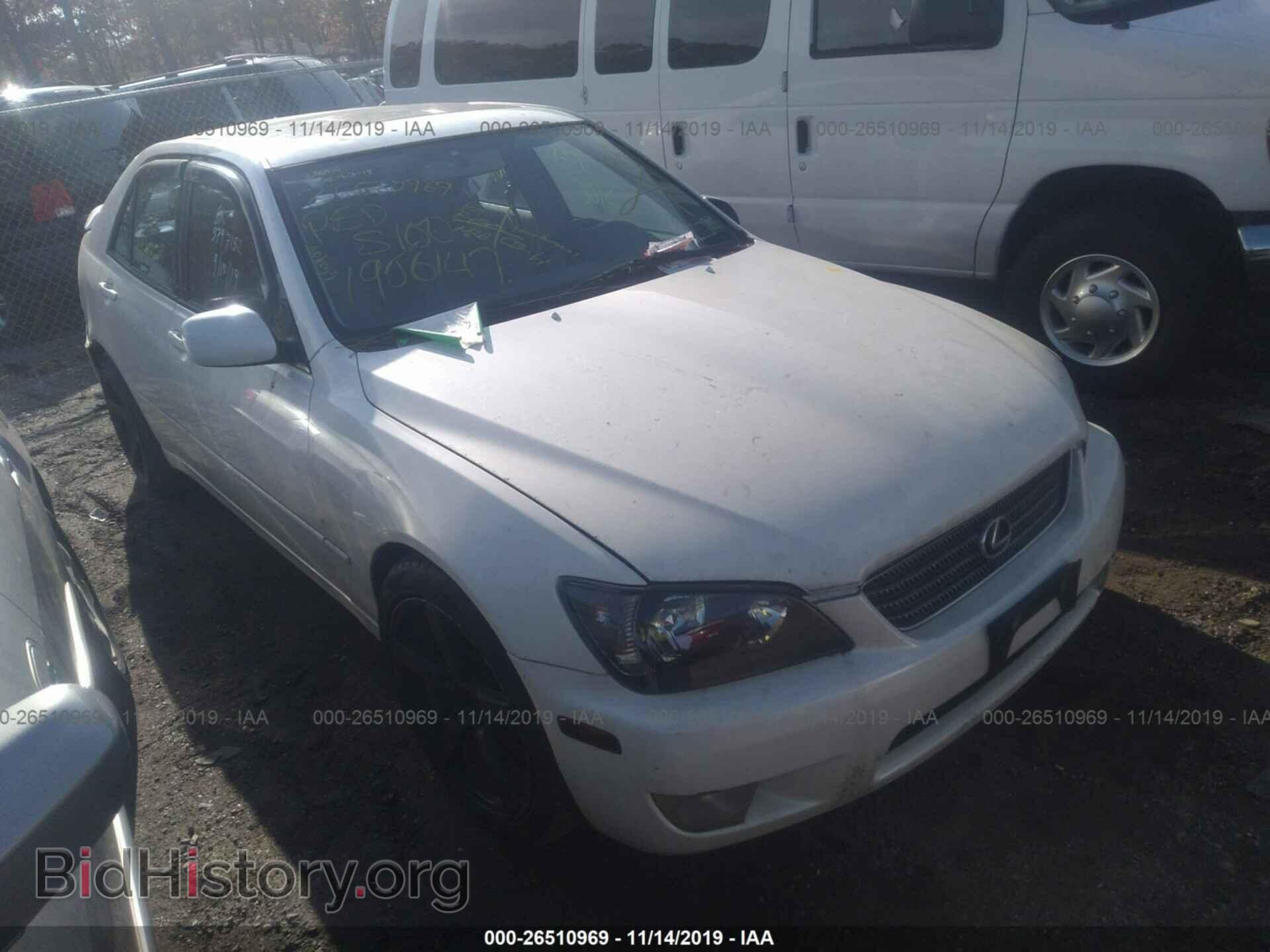Photo JTHBD182910014665 - LEXUS IS 2001
