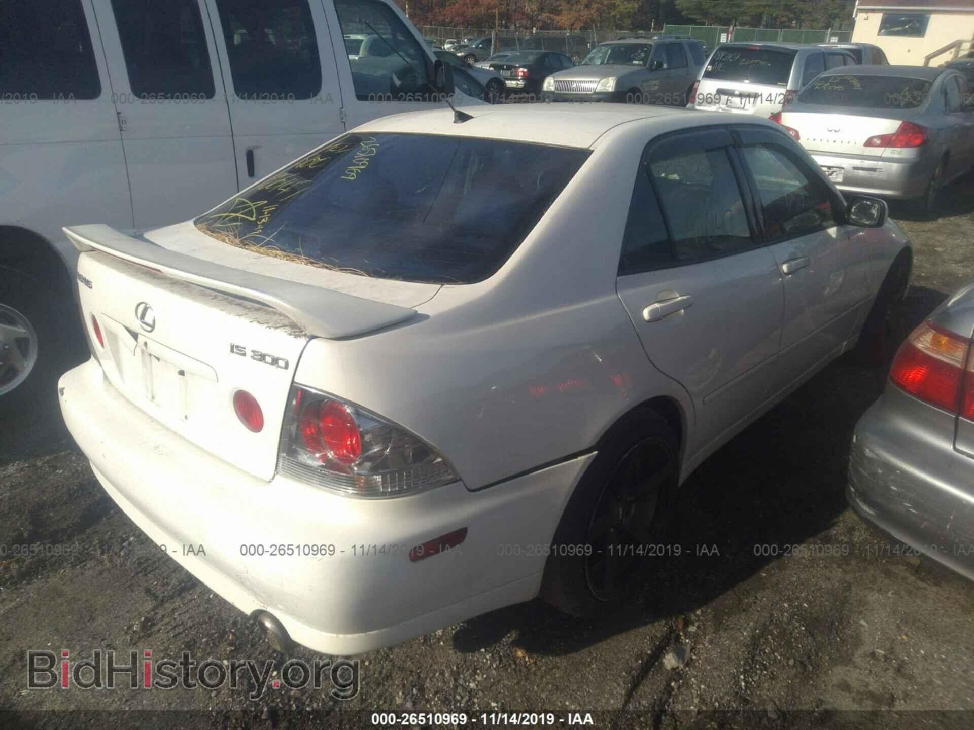 2001 LEXUS IS - VIN: JTHBD182910014665 - Фото 4