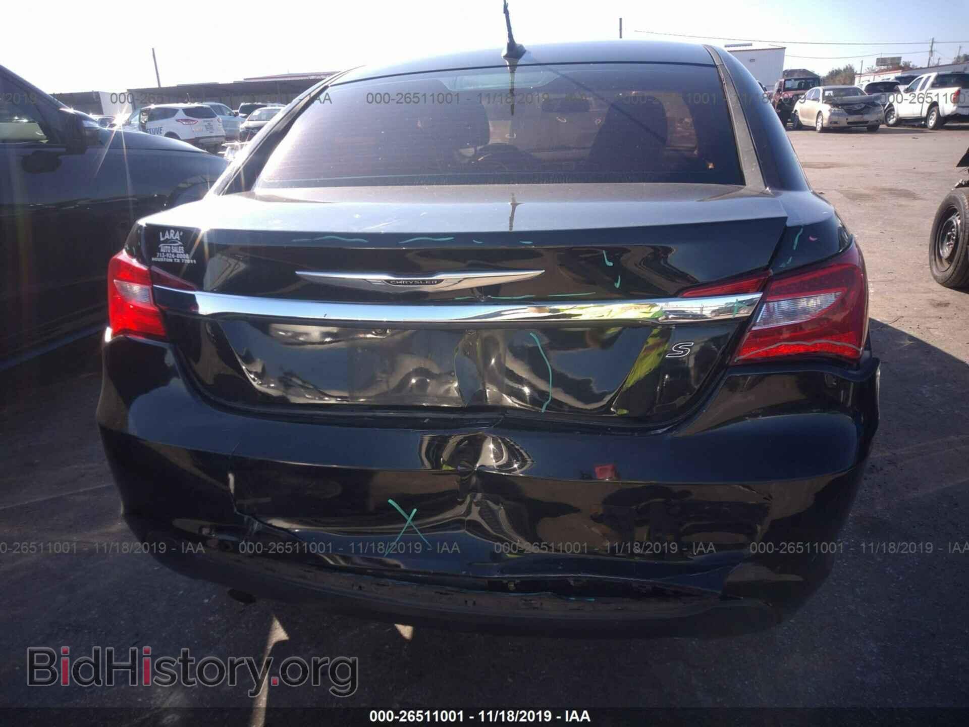 2012 CHRYSLER 200 - VIN: 1C3CCBHGXCN321959 - Фото 6