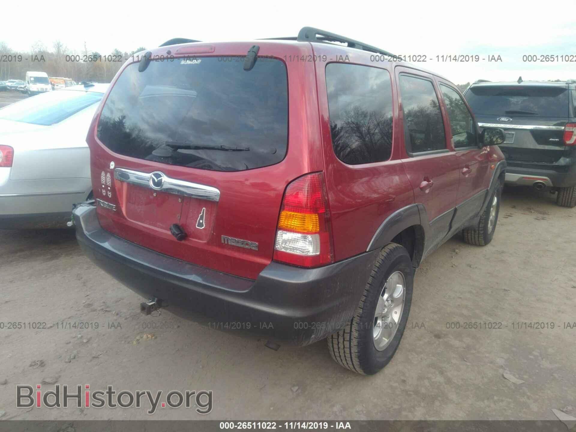 2004 MAZDA TRIBUTE - VIN: 4F2CZ96164KM32965 - Фото 4