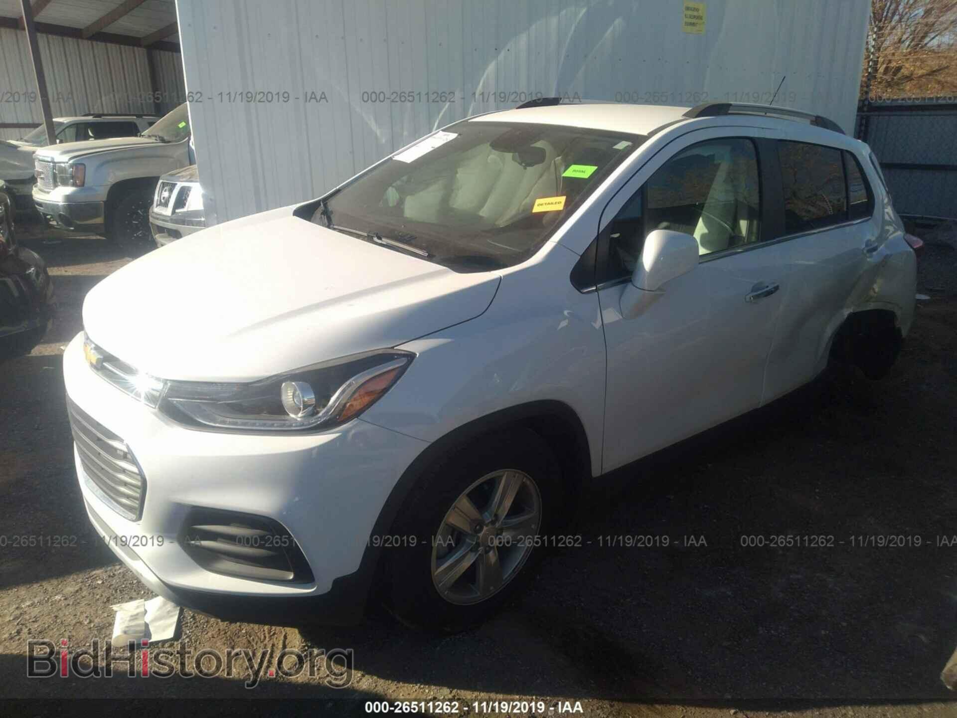2019 CHEVROLET TRAX - VIN: 3GNCJLSB3KL231546 - Фото 2