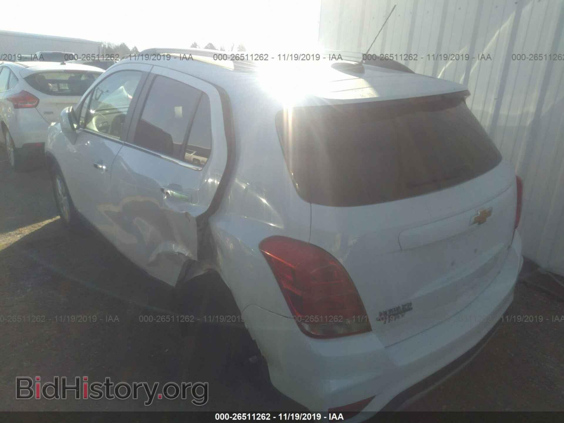 2019 CHEVROLET TRAX - VIN: 3GNCJLSB3KL231546 - Фото 3