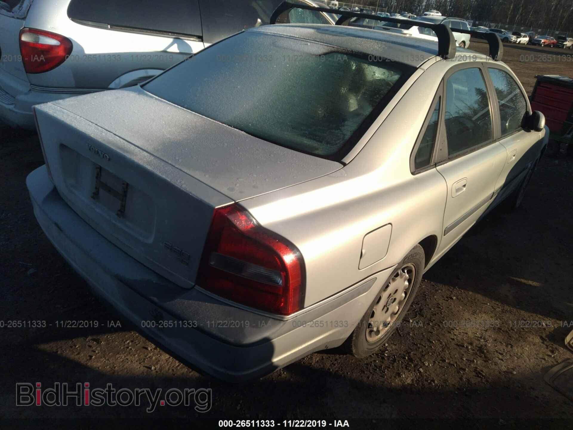 1999 VOLVO S80 - VIN: YV1TS97D7X1062160 - Фото 4