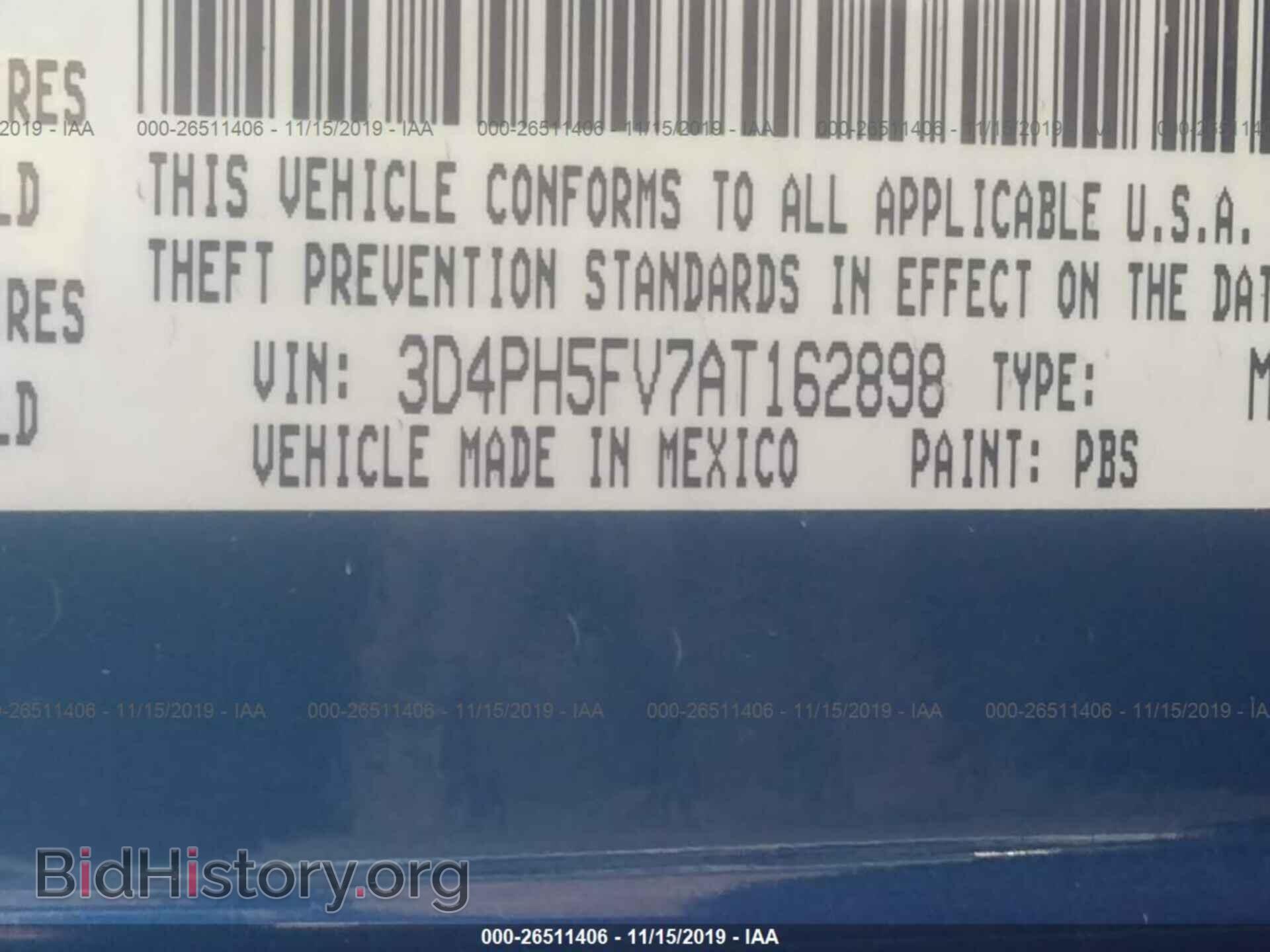 2010 DODGE JOURNEY - VIN: 3D4PH5FV7AT162898 - Фото 9