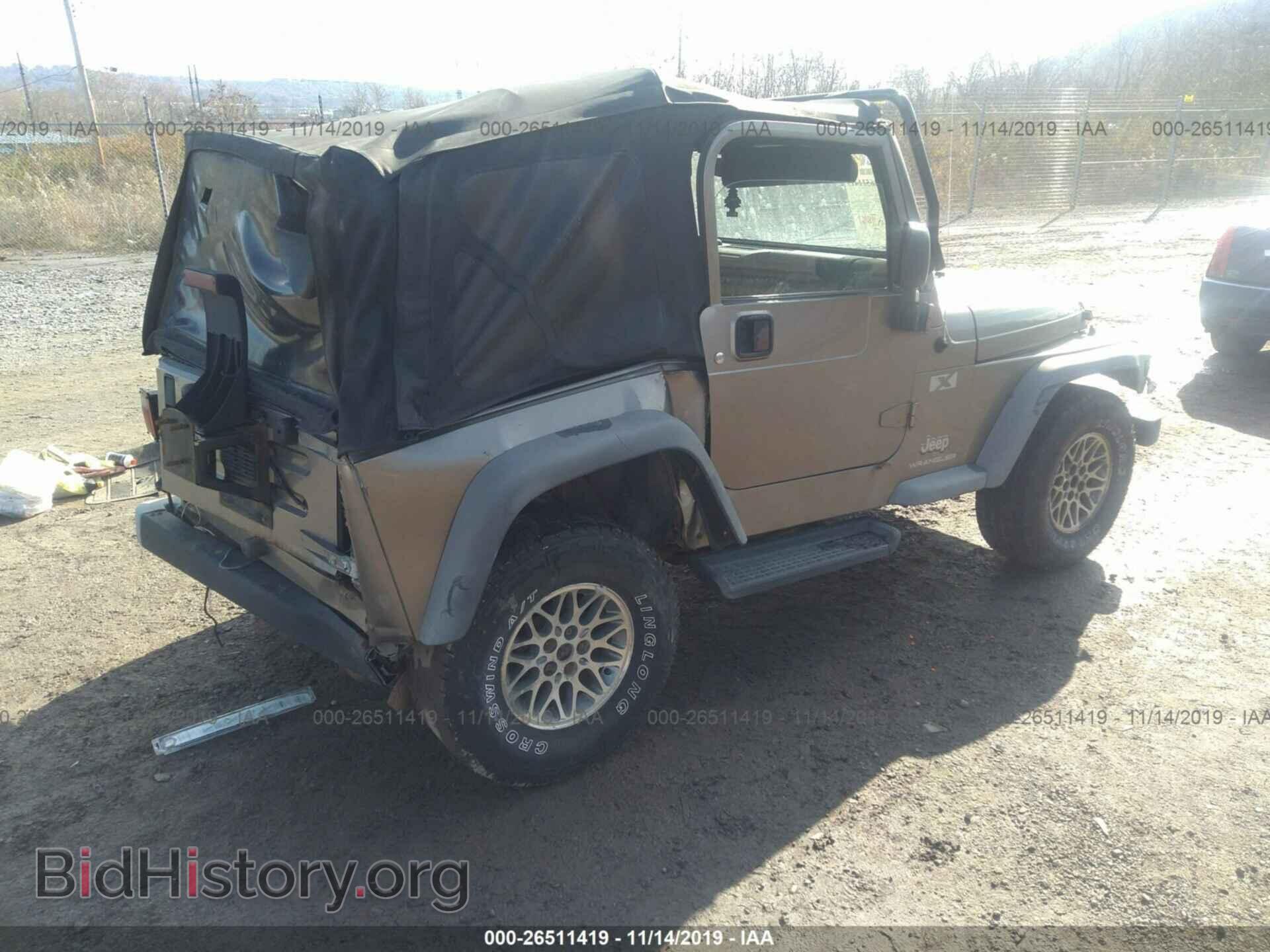 2003 JEEP WRANGLER - VIN: 1J4FA39S63P337467 - Photo 4