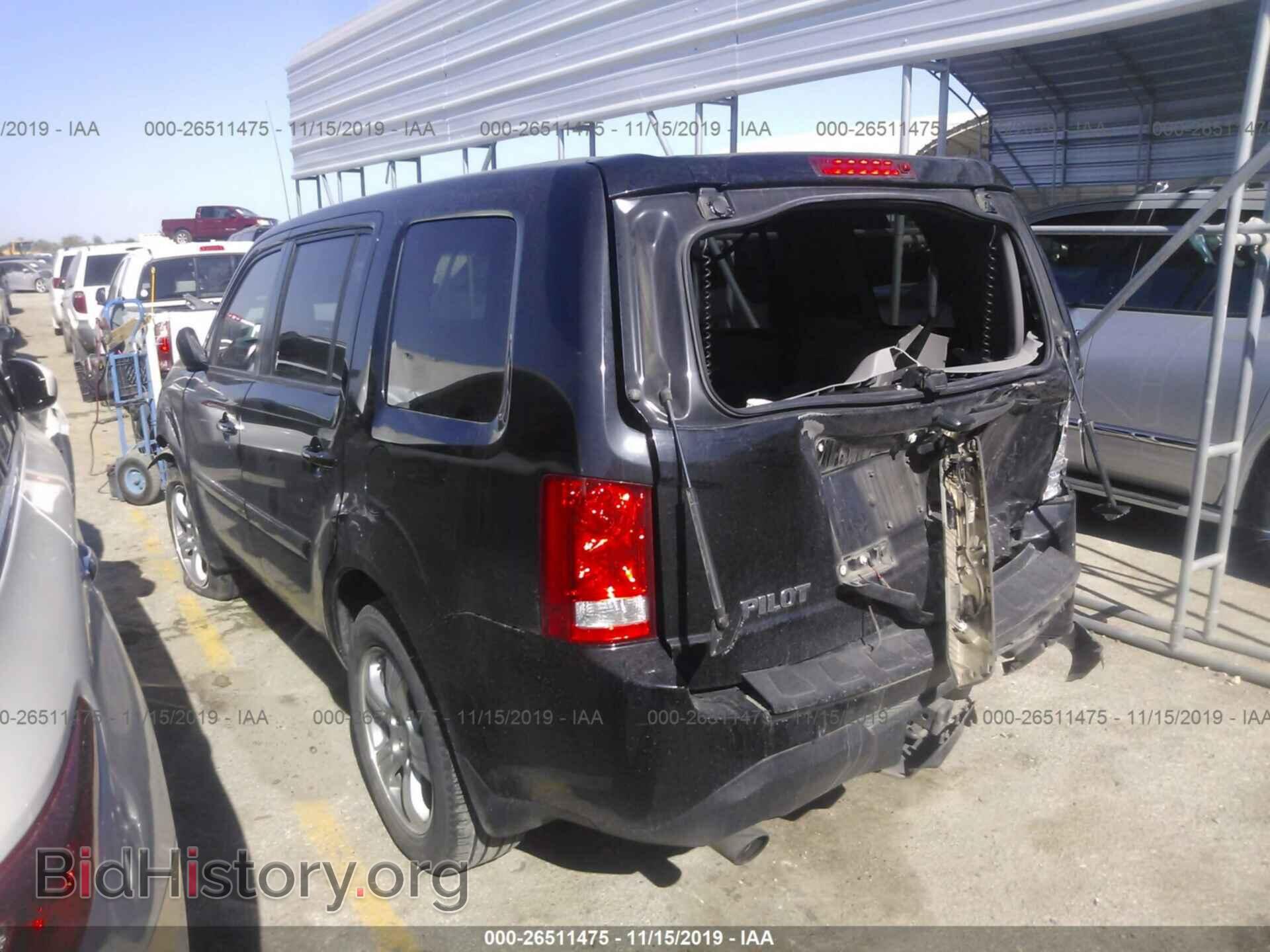 2012 HONDA PILOT - VIN: 5FNYF3H41CB016806 - Фото 3
