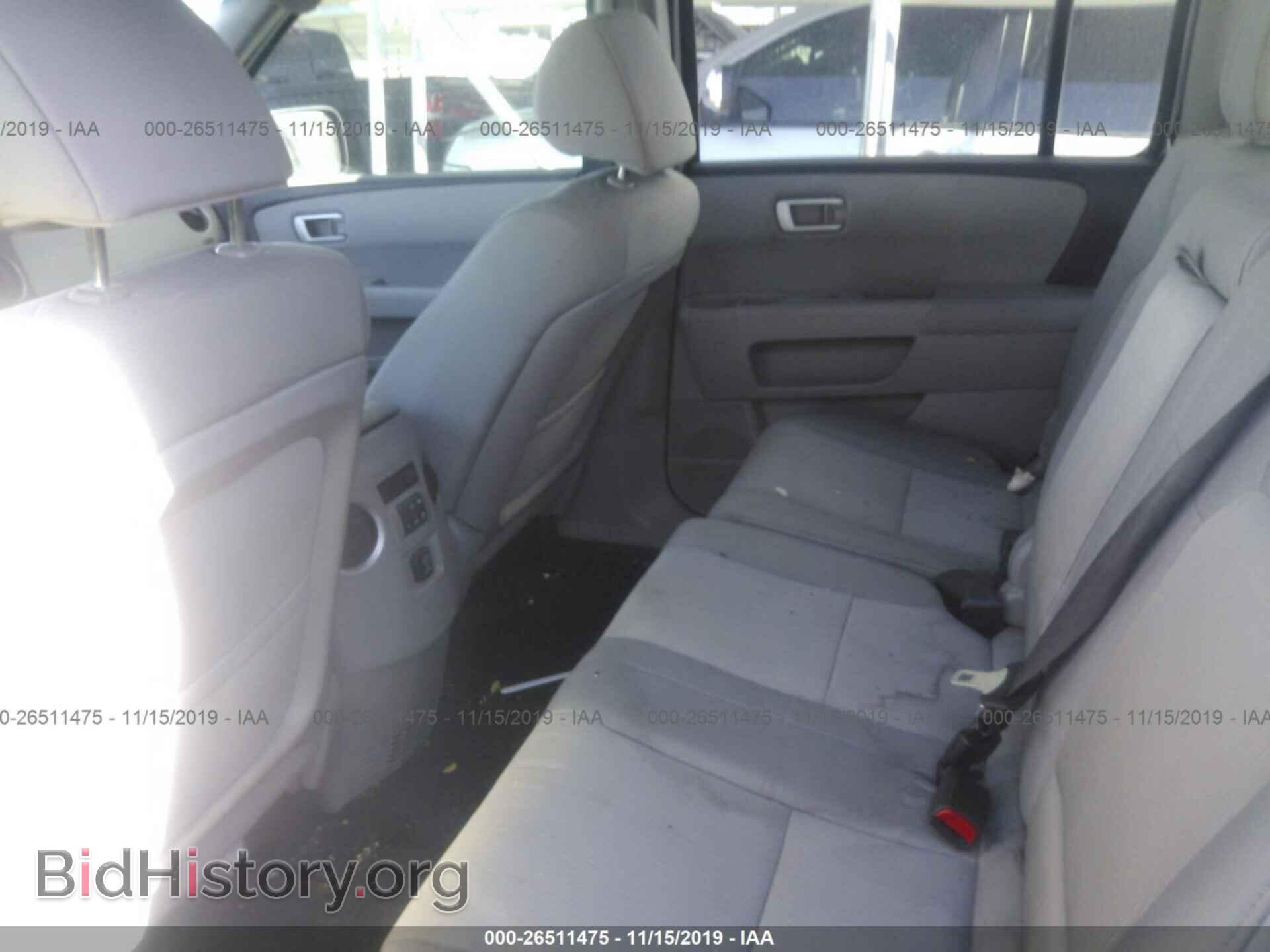 2012 HONDA PILOT - VIN: 5FNYF3H41CB016806 - Фото 8