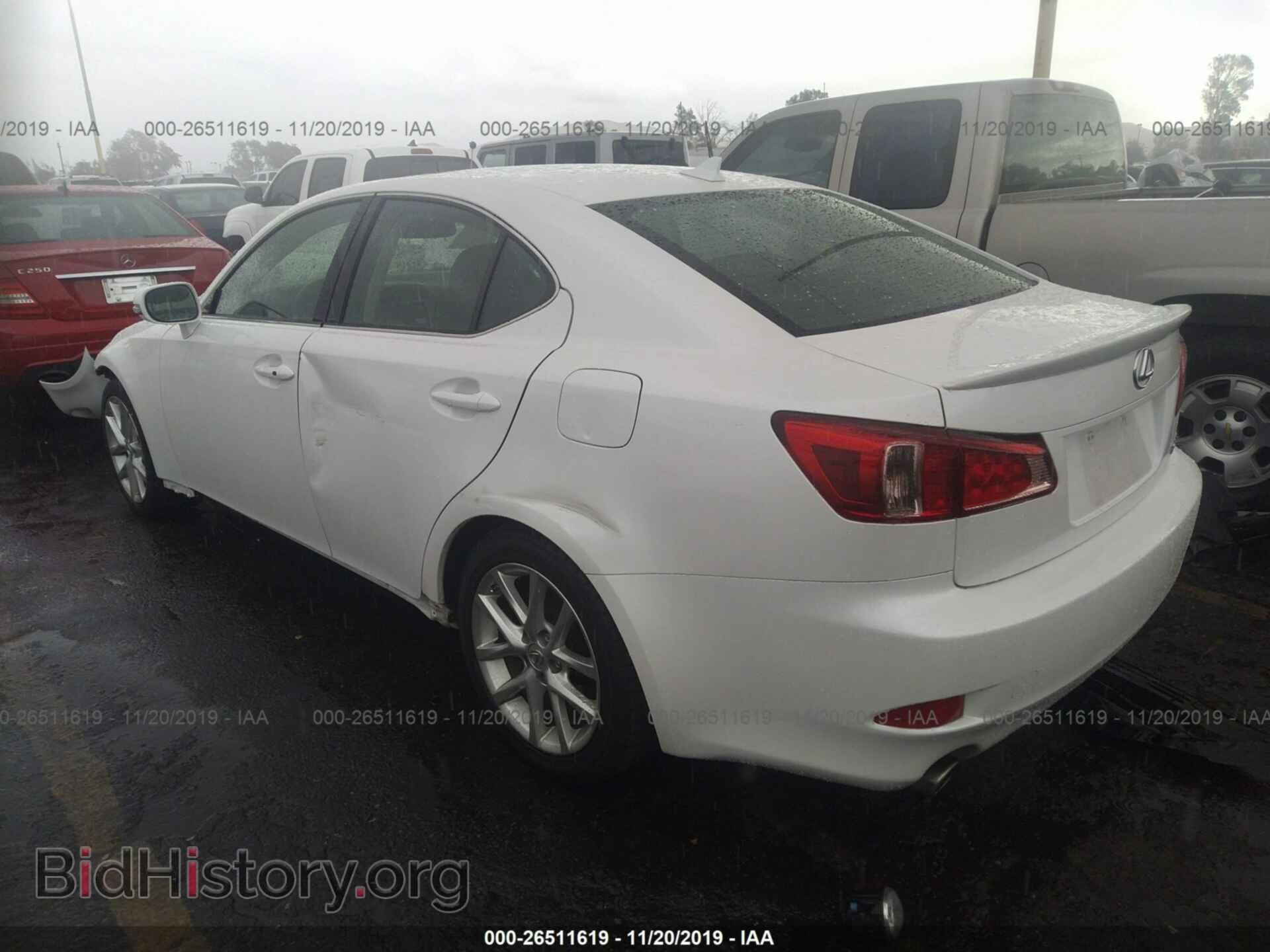 2012 LEXUS IS - VIN: JTHBF5C25C5170961 - Фото 3