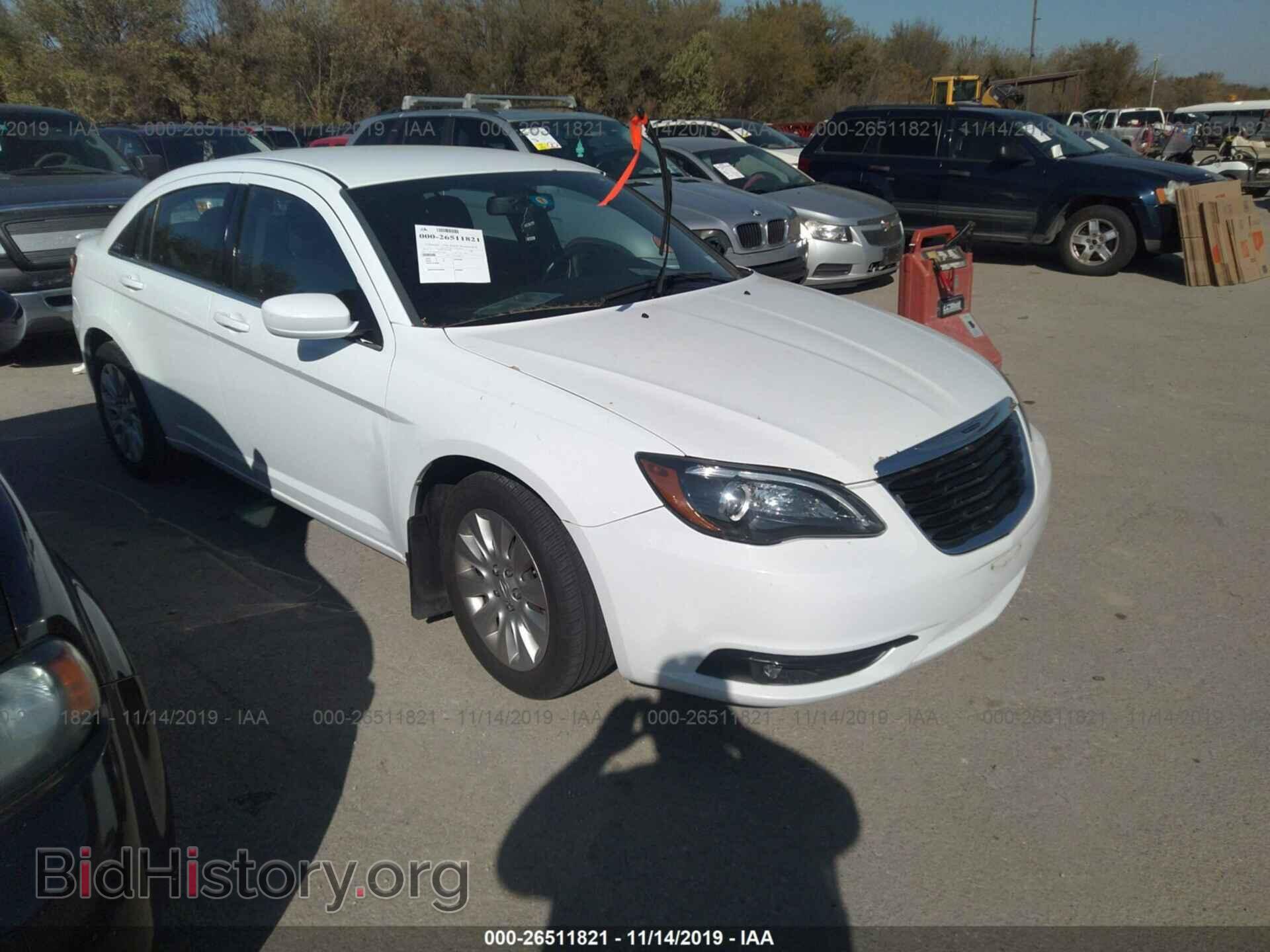 Фотография 1C3CCBBB5EN102021 - CHRYSLER 200 2014