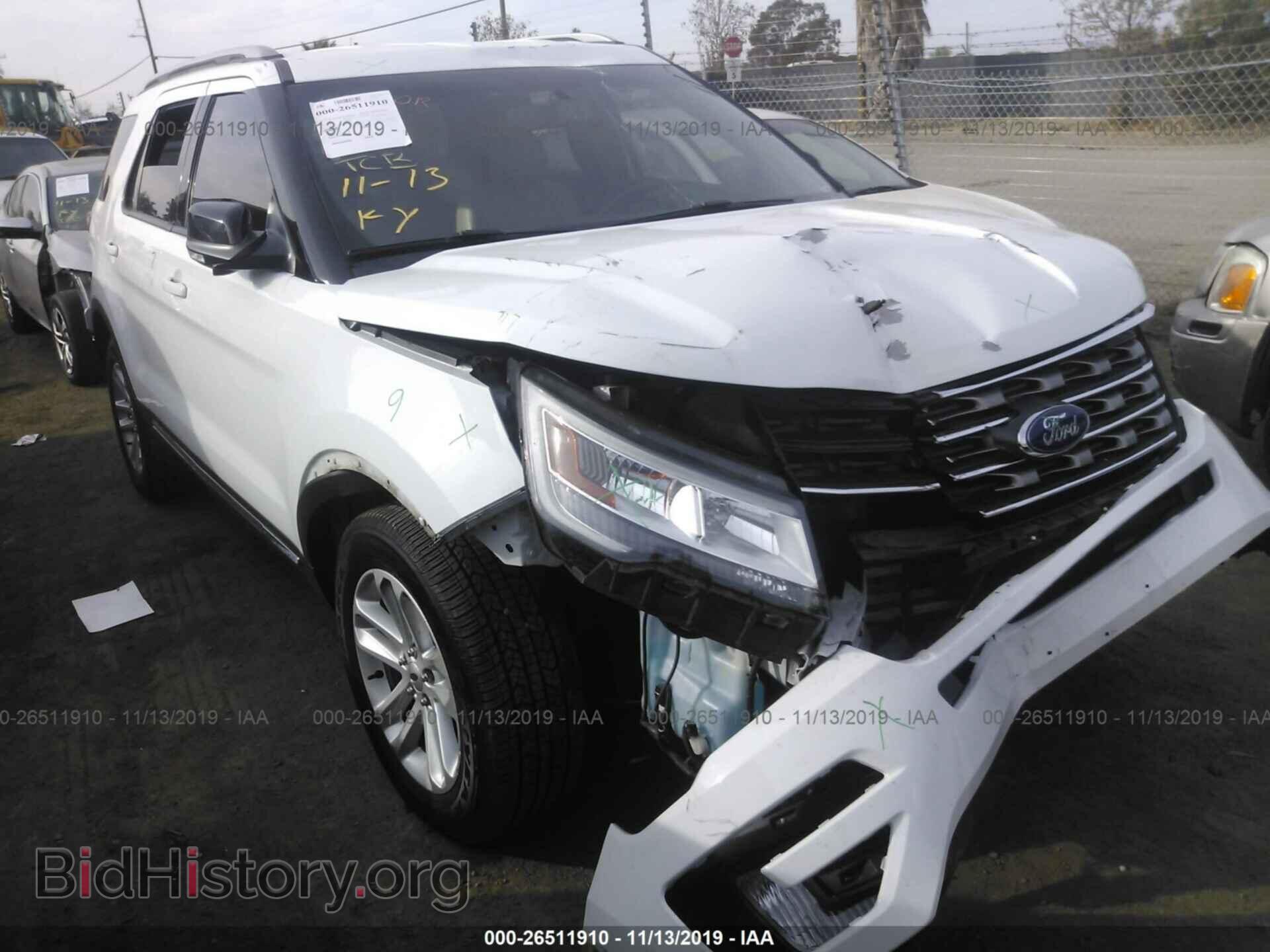 Фотография 1FM5K7D88GGA32023 - Ford Explorer 2016