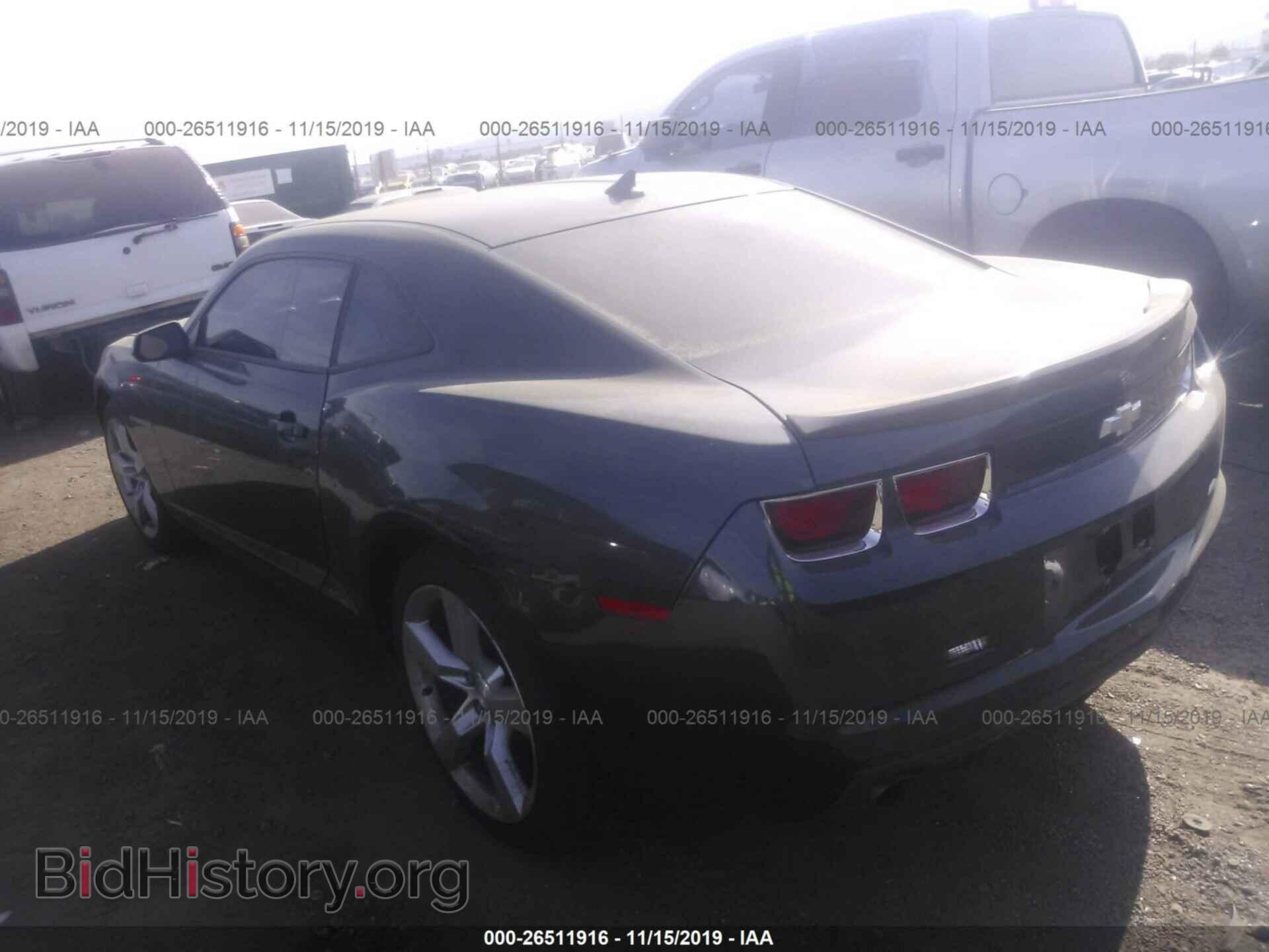 2013 CHEVROLET CAMARO - VIN: 2G1FA1E30D9207976 - Фото 3