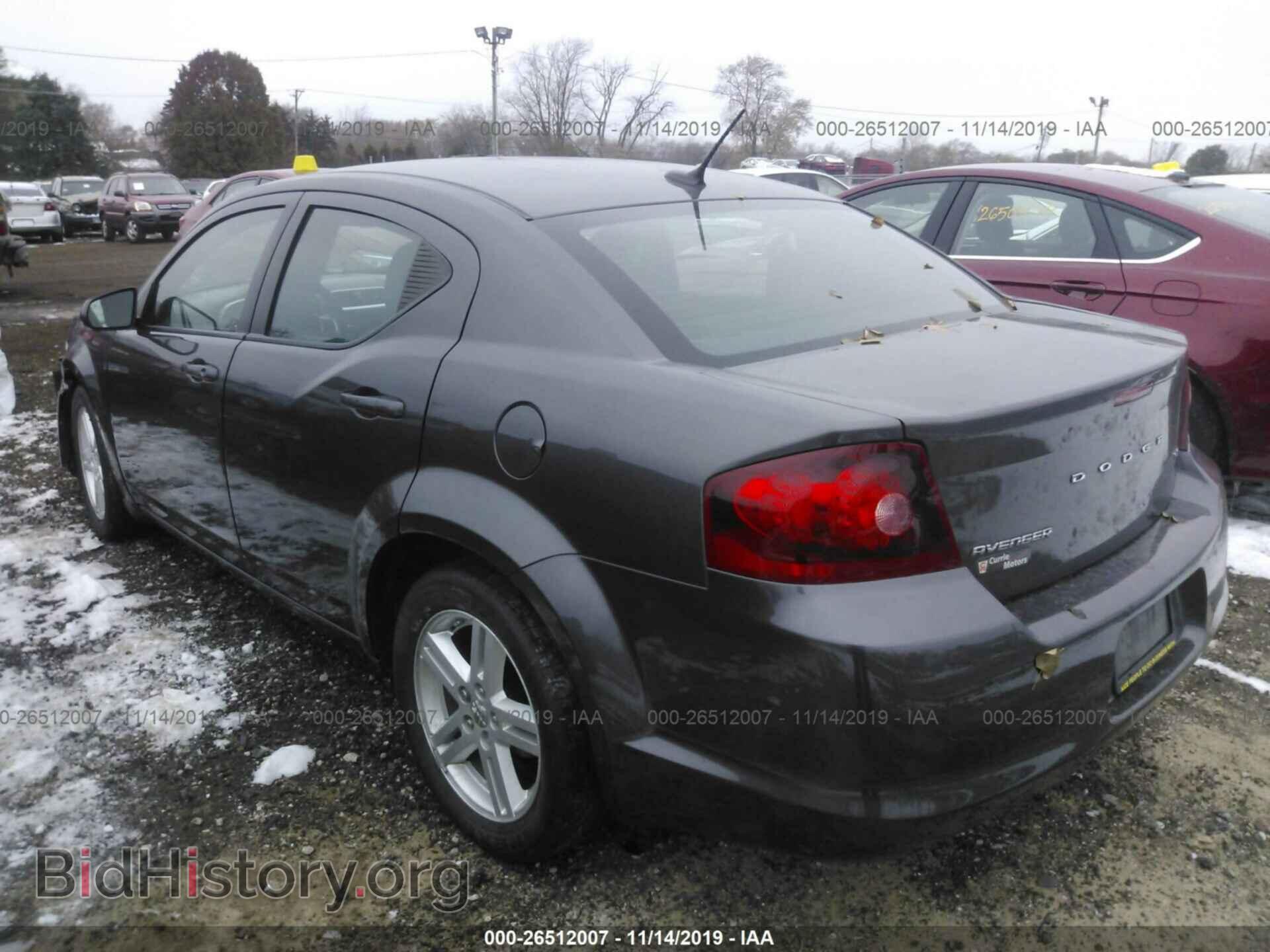 2014 DODGE AVENGER - VIN: 1C3CDZCB3EN235431 - Фото 3