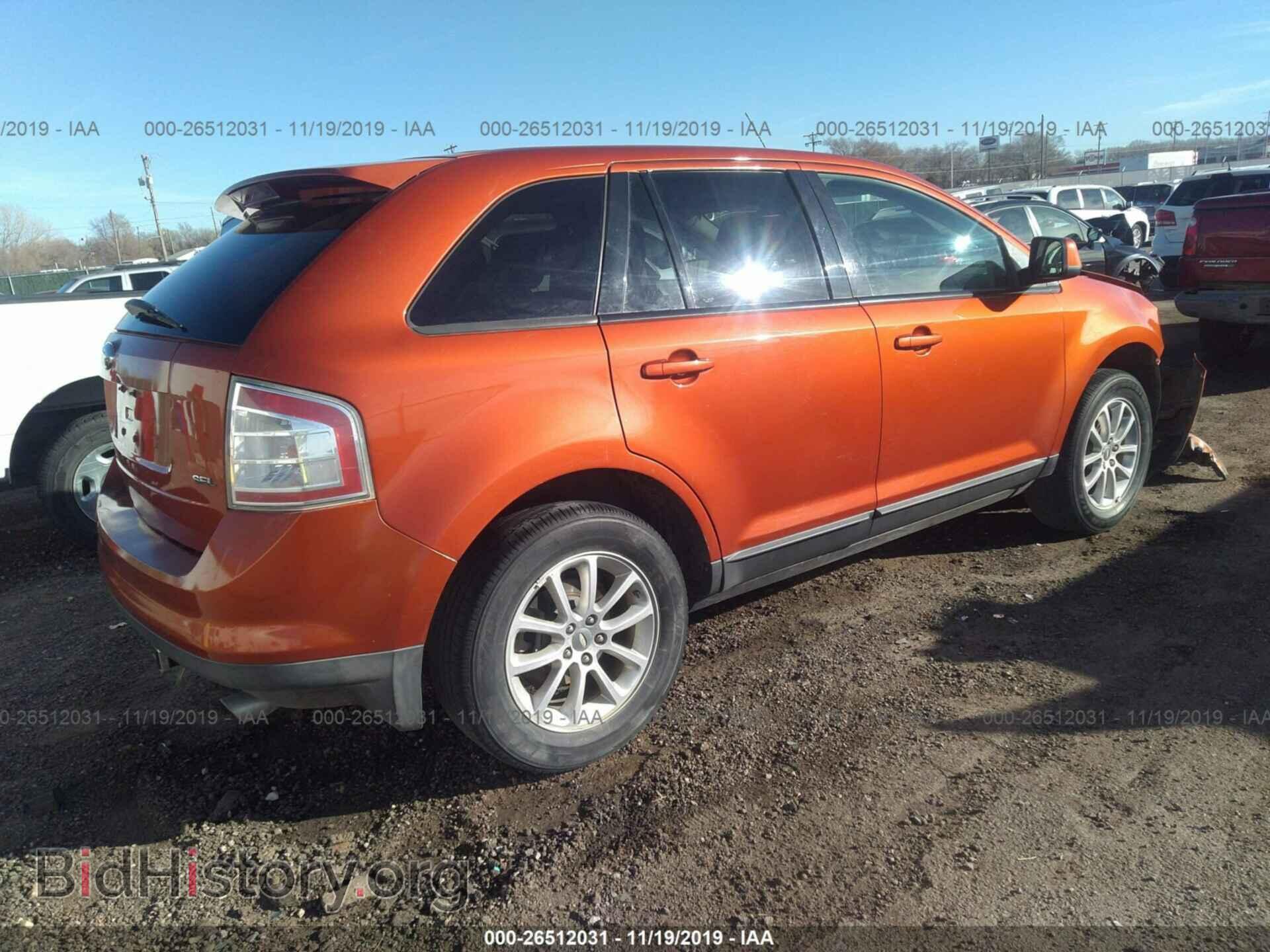 2007 FORD EDGE - VIN: 2FMDK38C97BB68400 - Фото 4