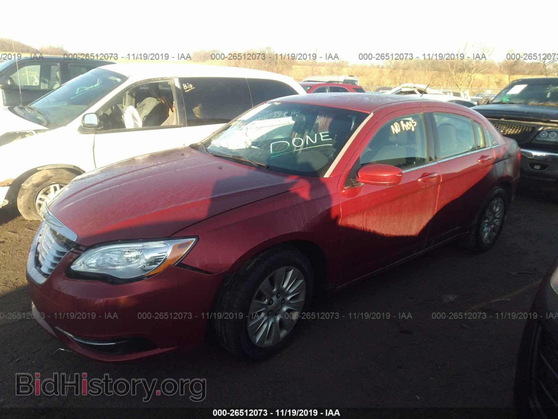 2012 CHRYSLER 200 - VIN: 1C3CCBAB4CN170793 - Фото 2